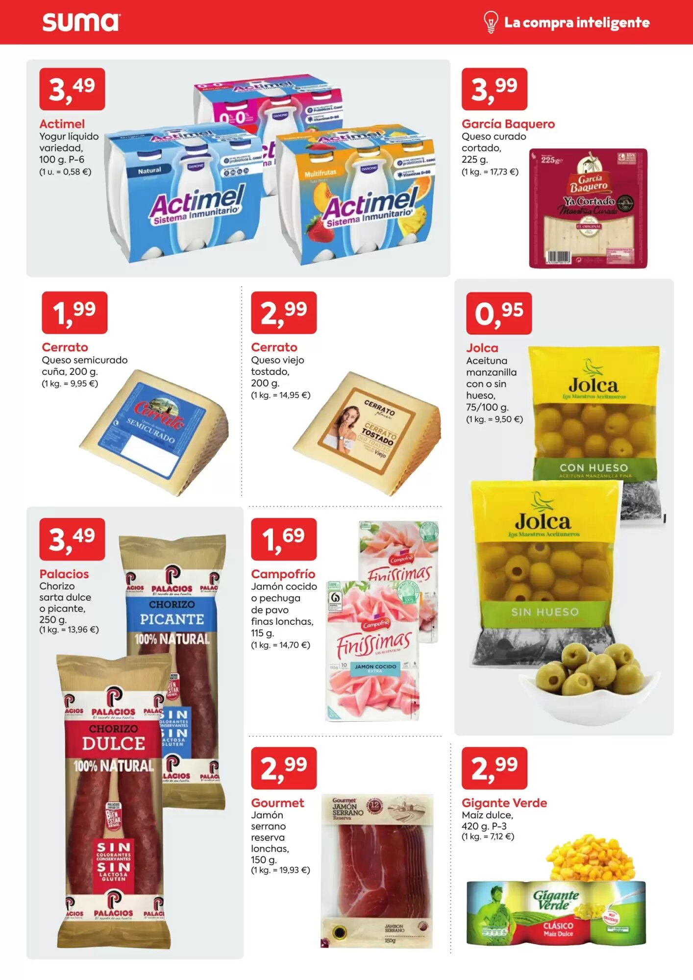 Folleto promocional de Suma Supermercados válido desde el 19/08/2026 - Página 4.