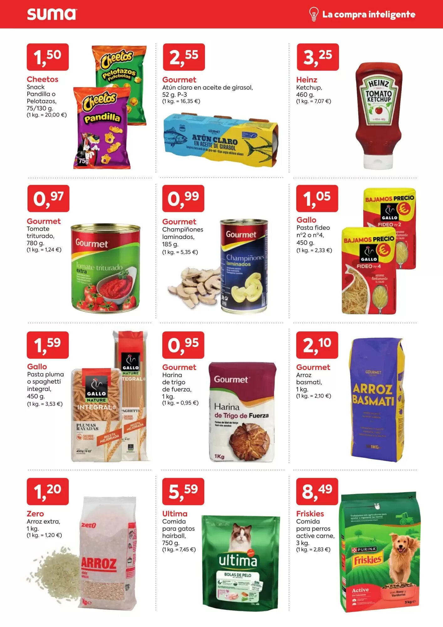 Folleto promocional de Suma Supermercados válido desde el 19/08/2026 - Página 6.