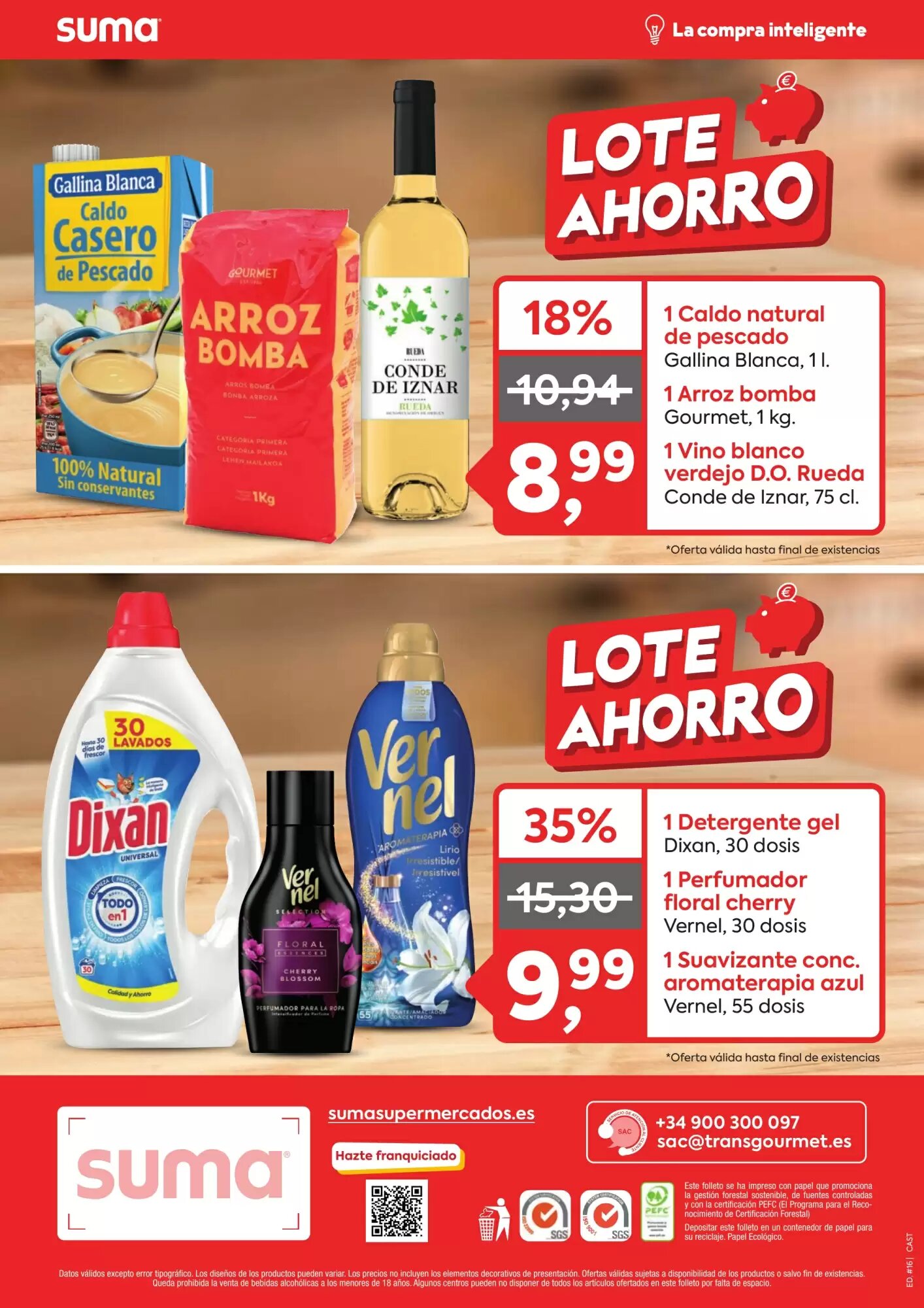 Folleto promocional de Suma Supermercados válido desde el 19/08/2026 - Página 8.