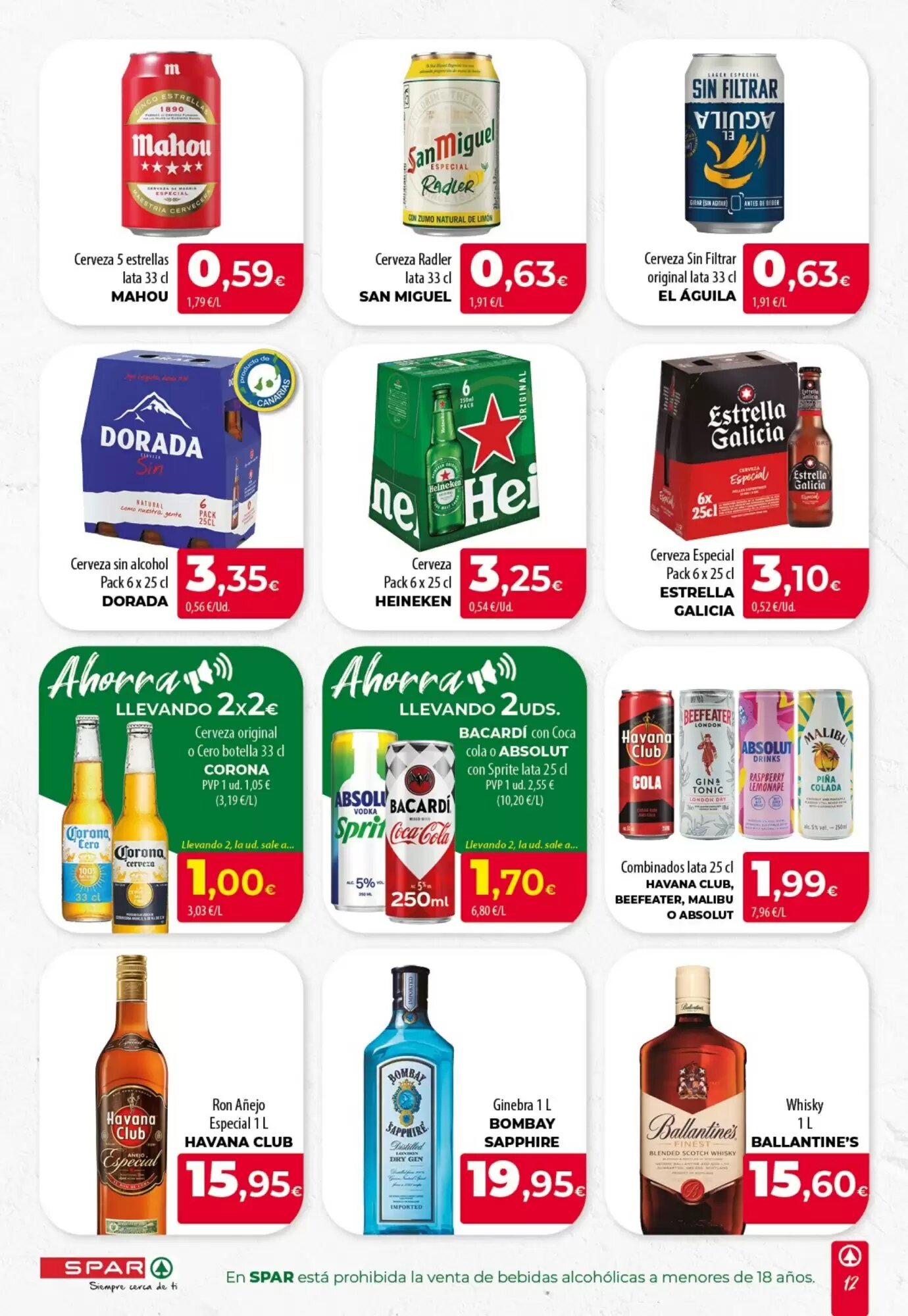 Folleto promocional de Spar válido desde el 20/08/2026 - Página 12.