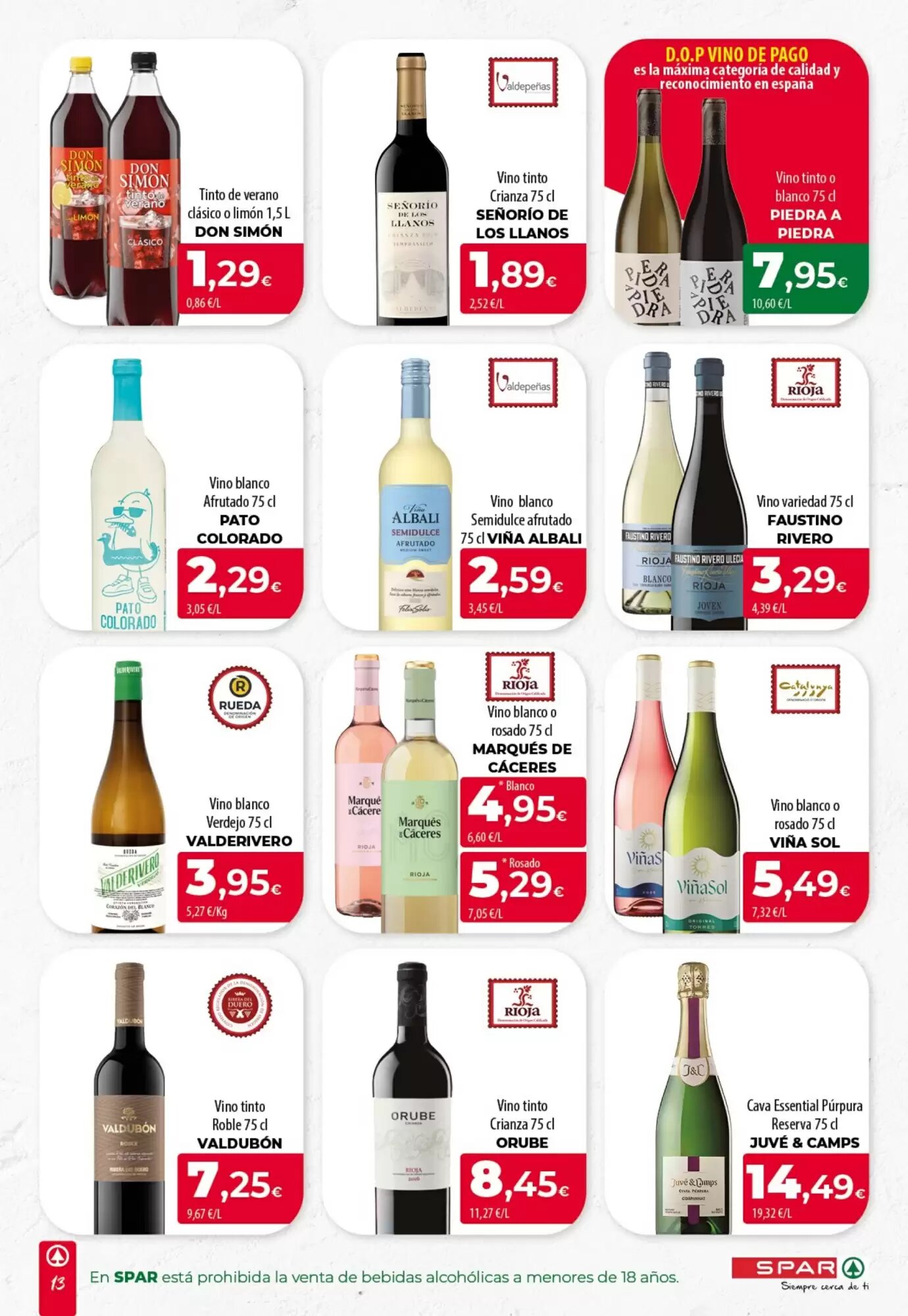 Folleto promocional de Spar válido desde el 20/08/2026 - Página 13.