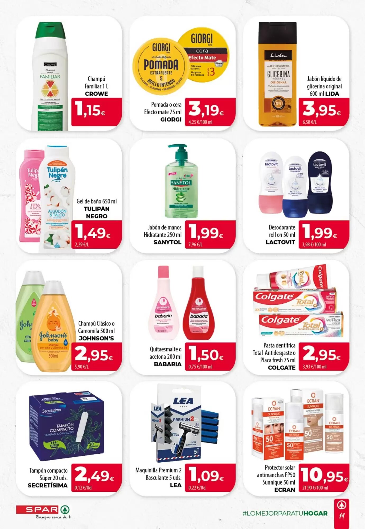 Folleto promocional de Spar válido desde el 20/08/2026 - Página 14.