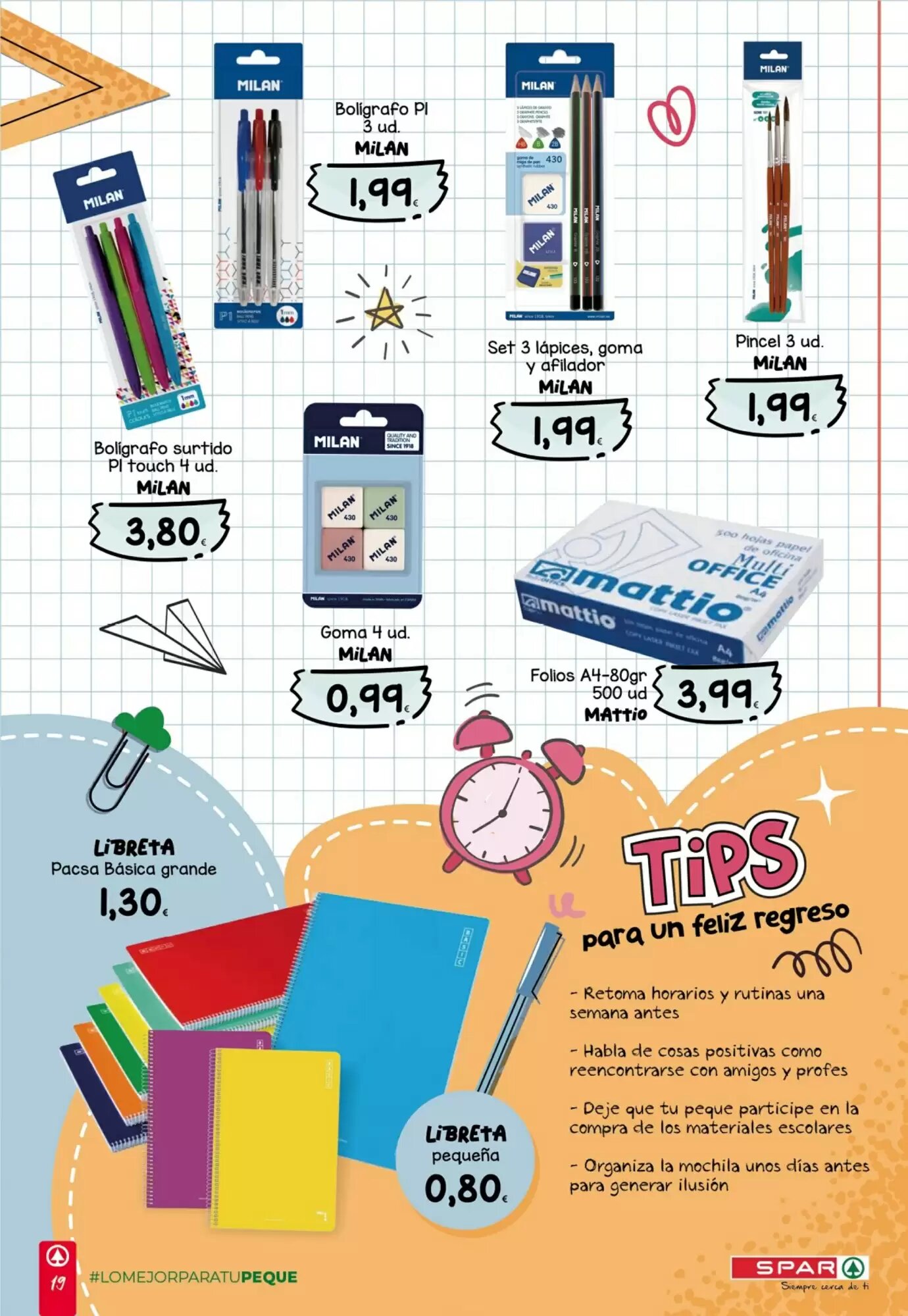 Folleto promocional de Spar válido desde el 20/08/2026 - Página 19.