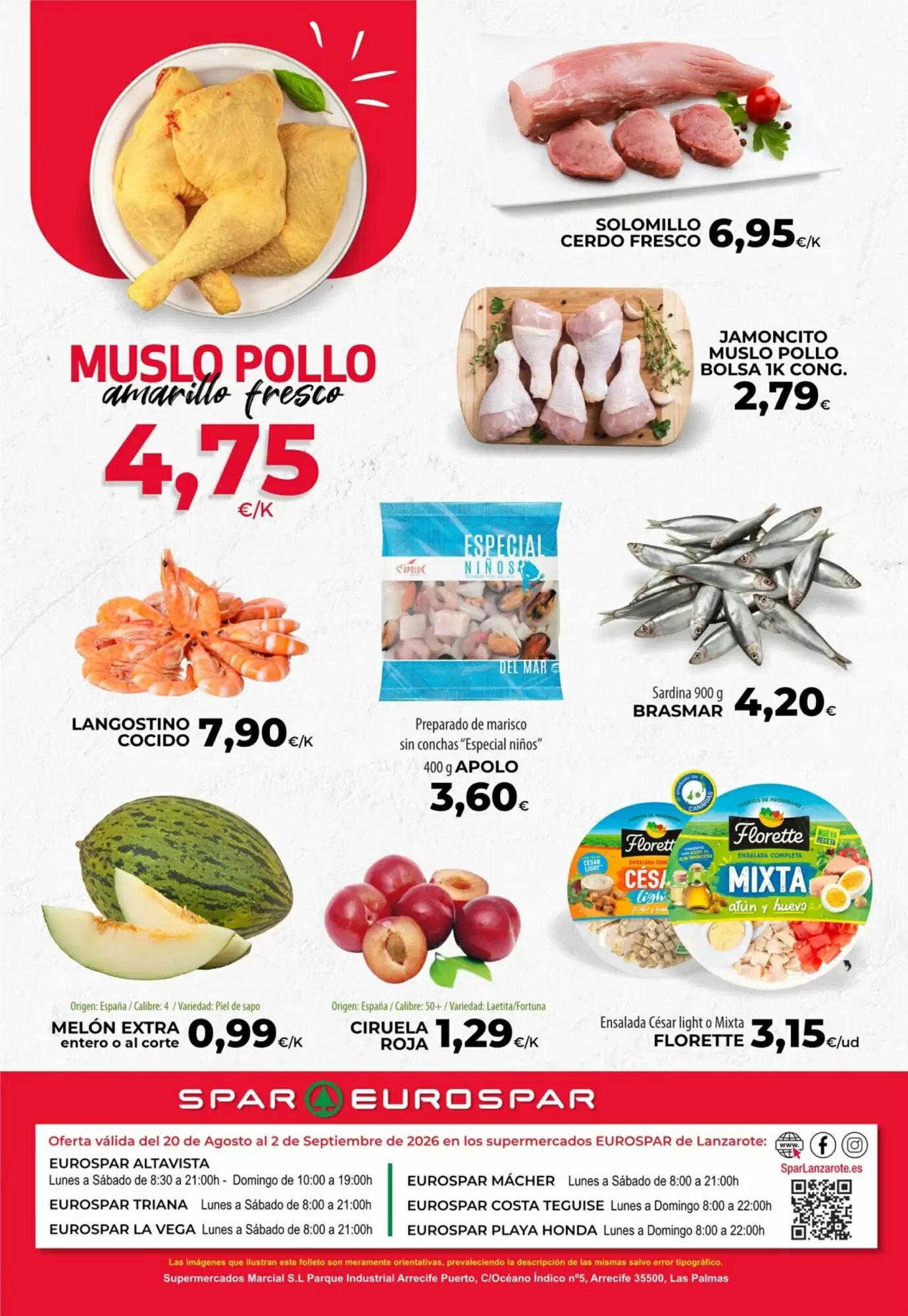 Folleto promocional de Spar válido desde el 20/08/2026 - Página 20.