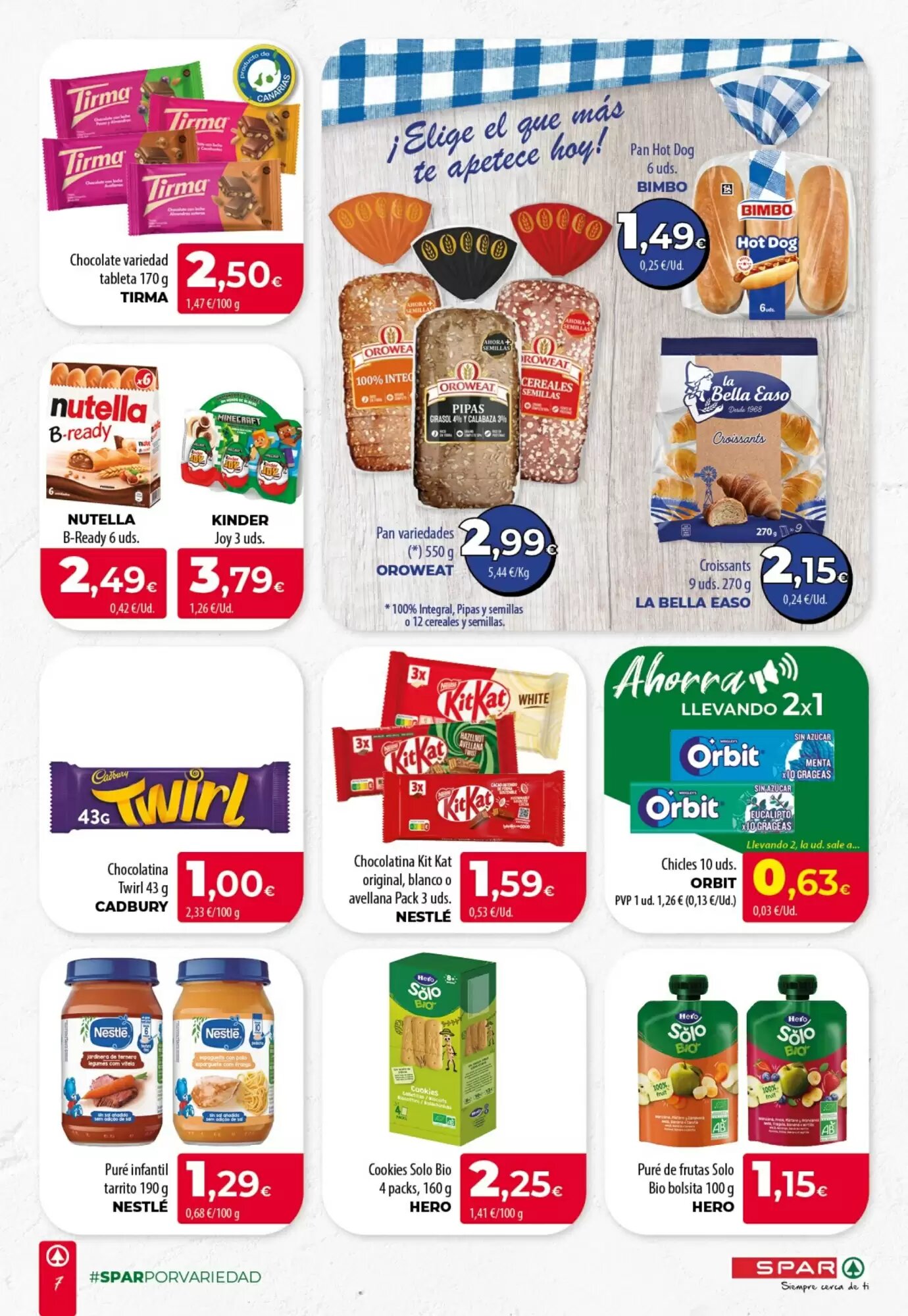 Folleto promocional de Spar válido desde el 20/08/2026 - Página 7.