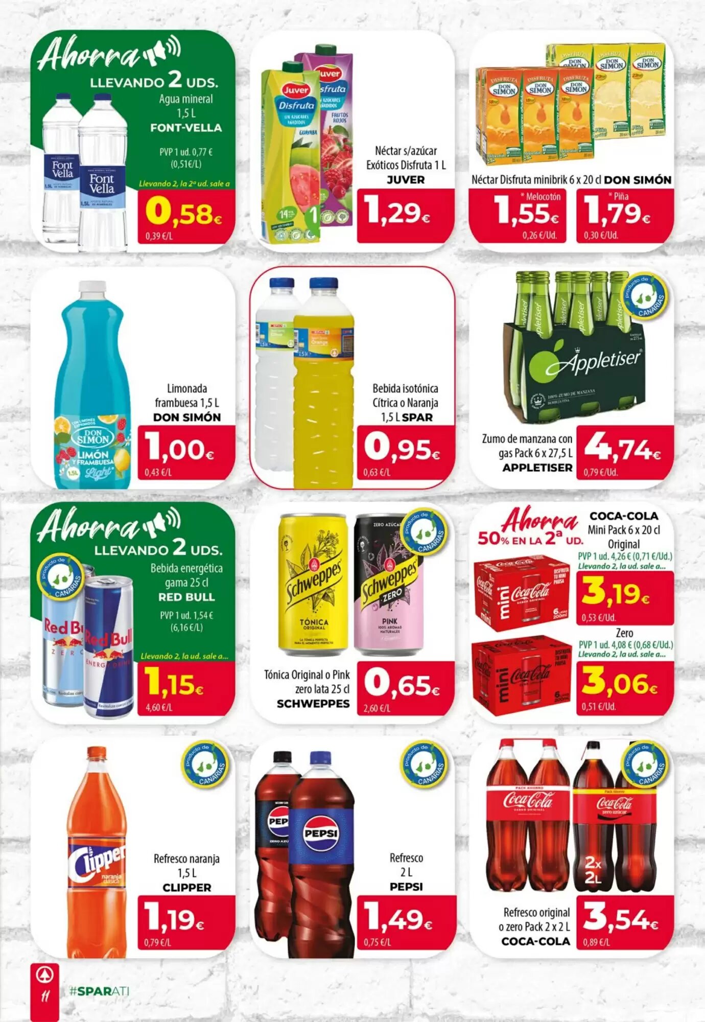 Folleto promocional de Spar La Palma válido desde el 20/08/2026 - Página 11.