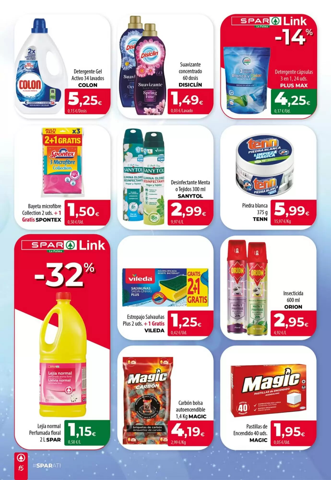 Folleto promocional de Spar La Palma válido desde el 20/08/2026 - Página 15.