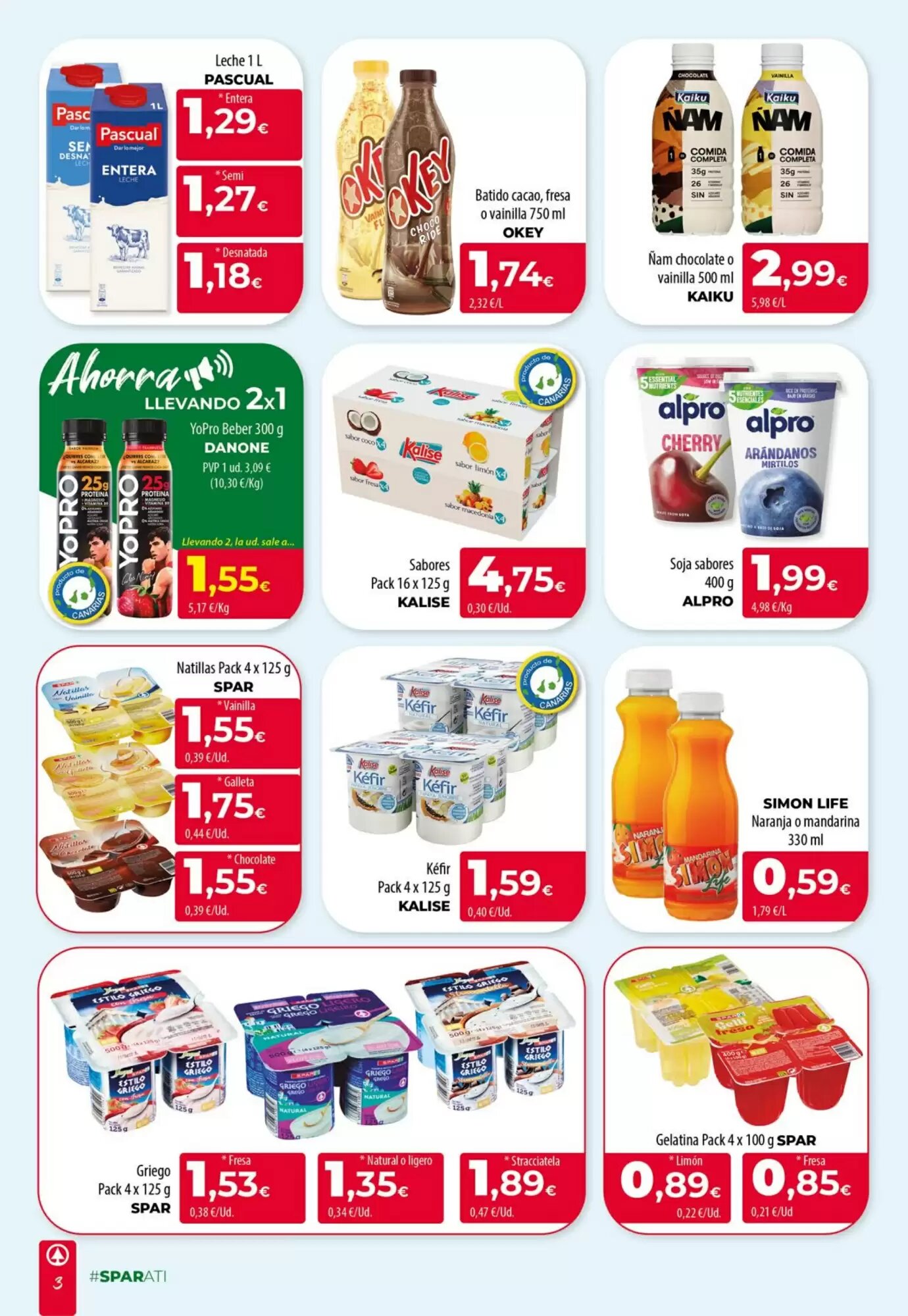 Folleto promocional de Spar La Palma válido desde el 20/08/2026 - Página 3.