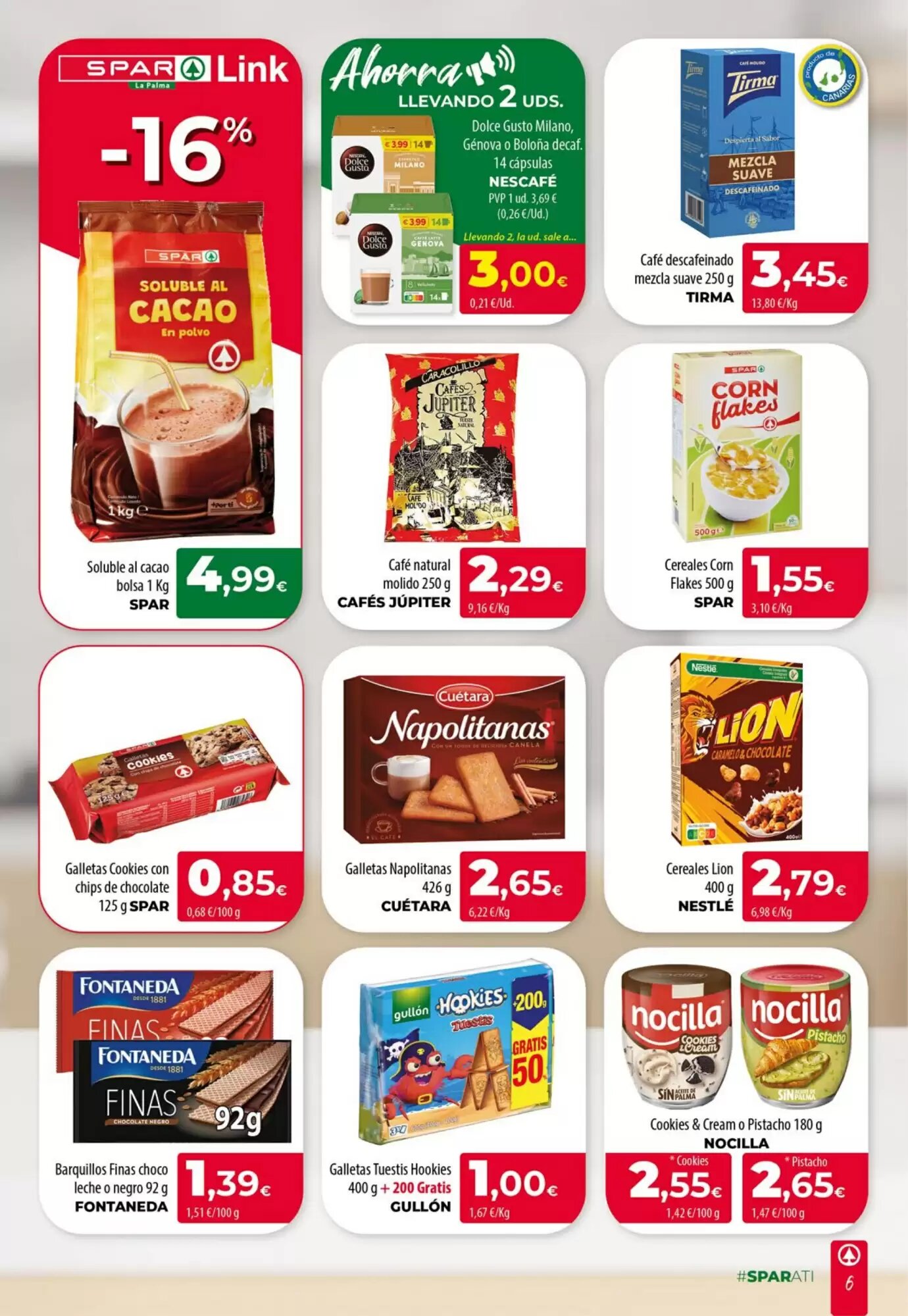 Folleto promocional de Spar La Palma válido desde el 20/08/2026 - Página 6.