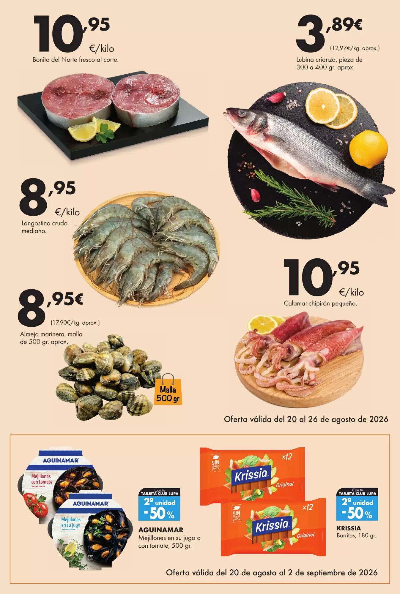 Folleto promocional de Lupa válido desde el 20/08/2026 - Página 2.