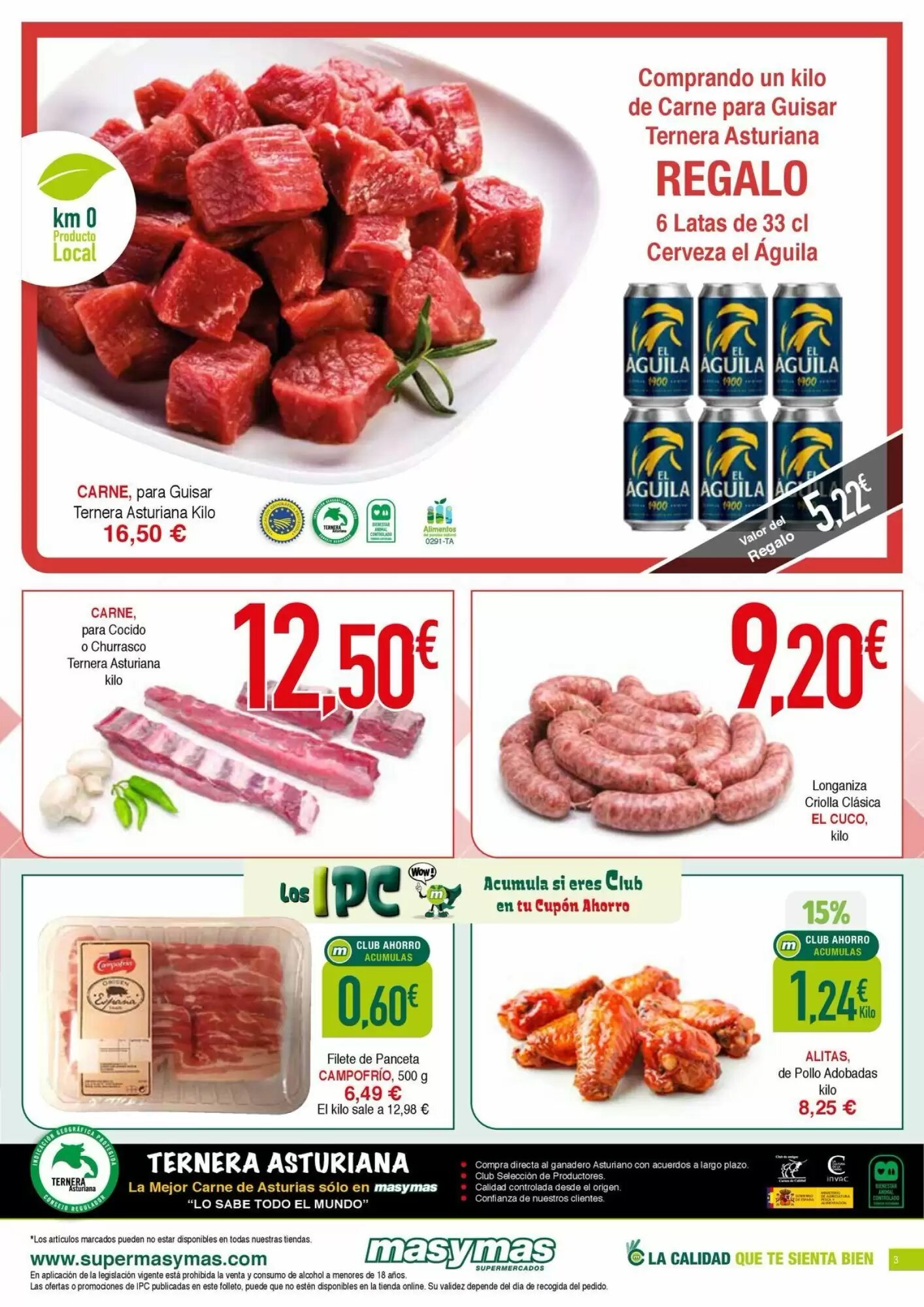 Folleto promocional de Masymas válido desde el 20/08/2026 - Página 3.
