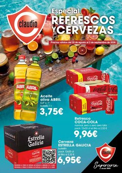 Folleto promocional de Claudio válido desde el 20/08/2026