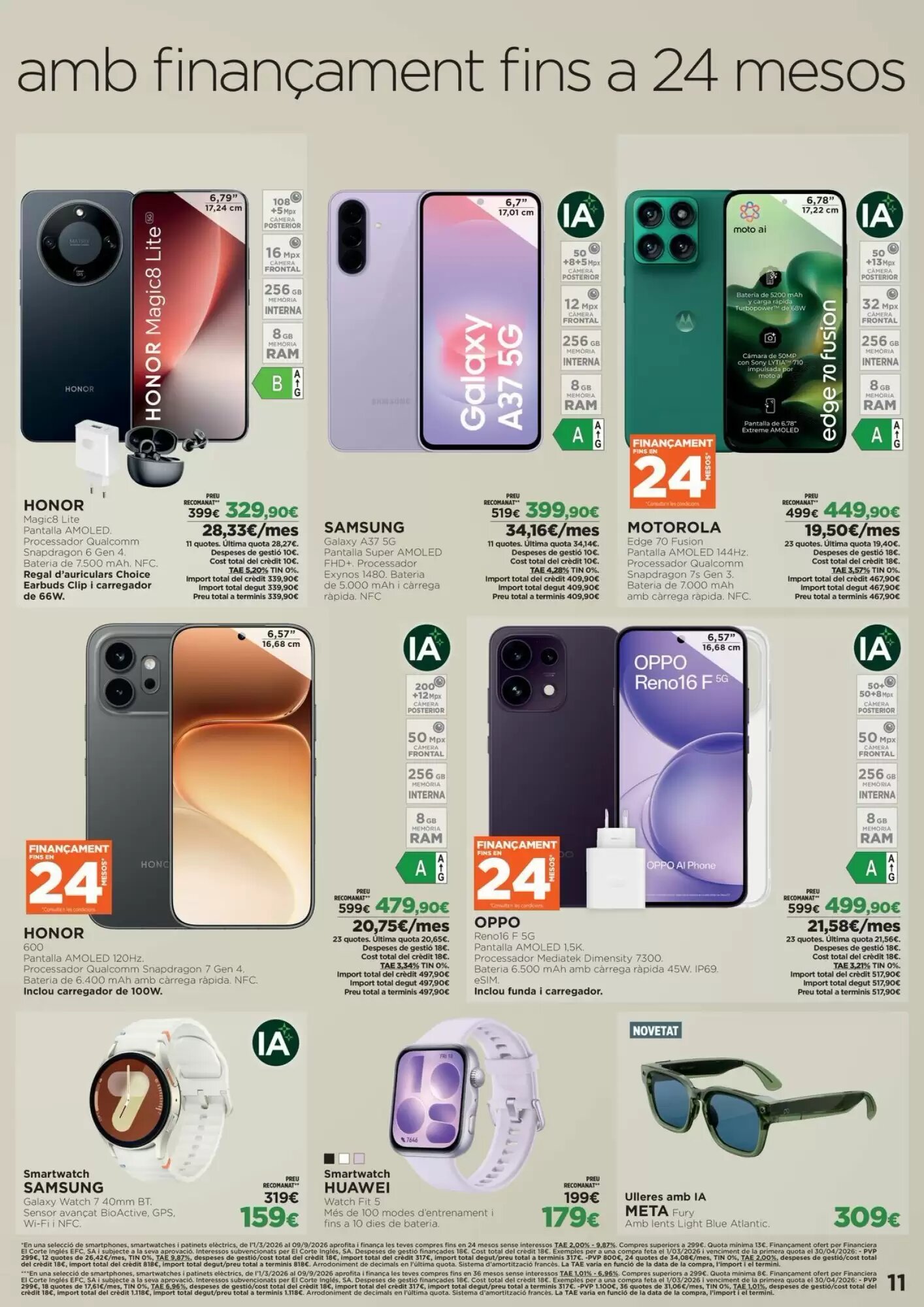 Folleto promocional de El Corte Inglés válido desde el 20/08/2026 - Página 11.