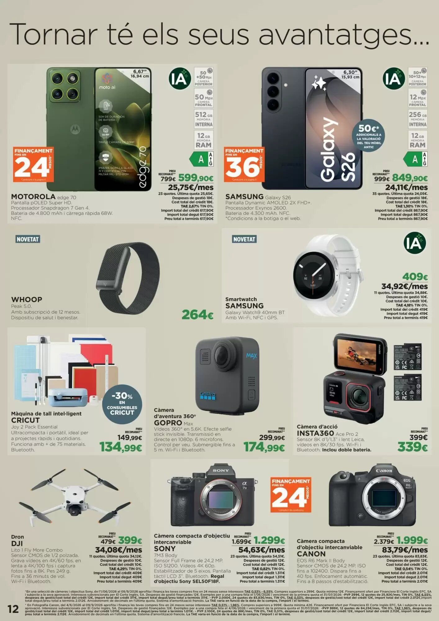 Folleto promocional de El Corte Inglés válido desde el 20/08/2026 - Página 12.
