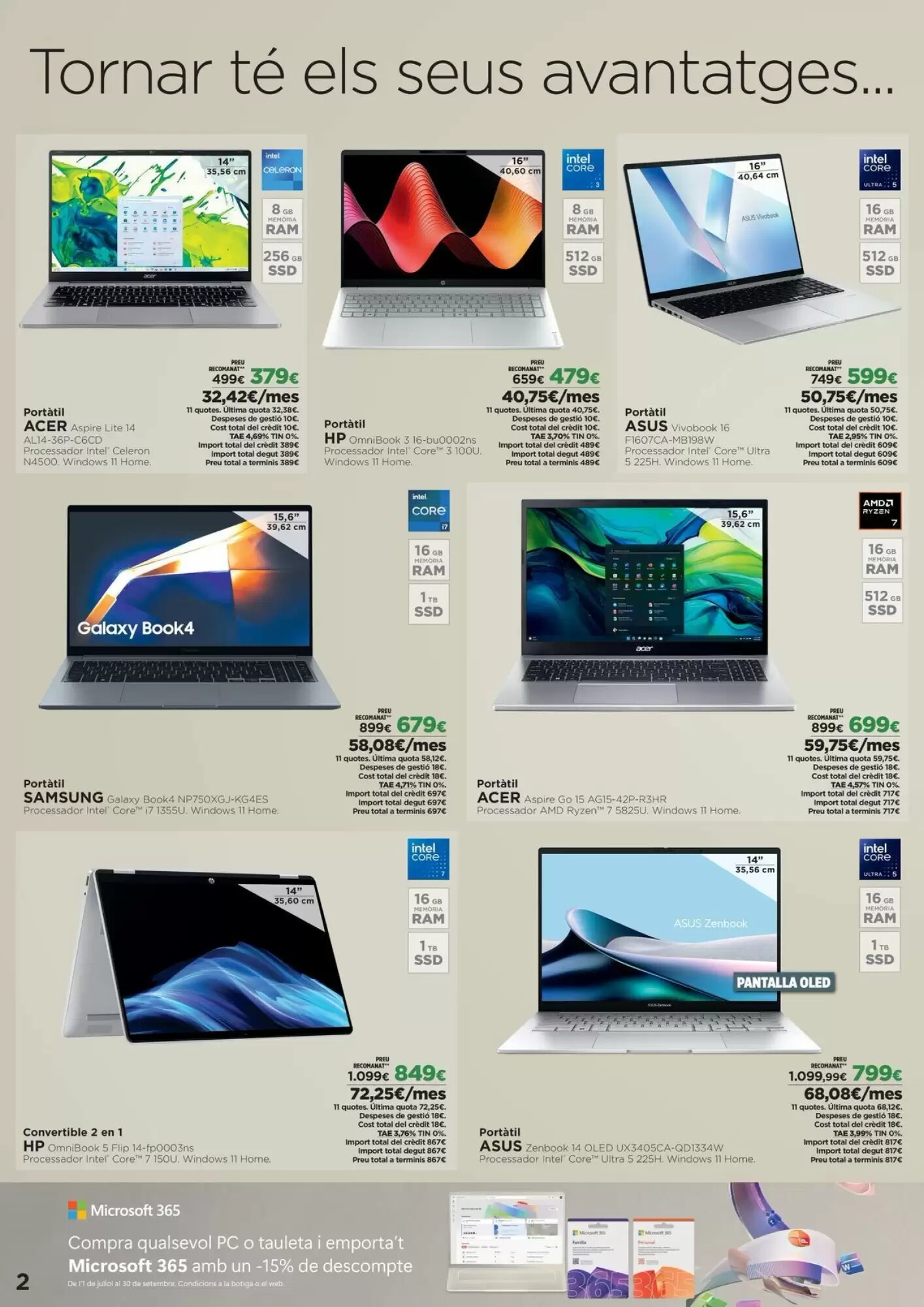 Folleto promocional de El Corte Inglés válido desde el 20/08/2026 - Página 2.