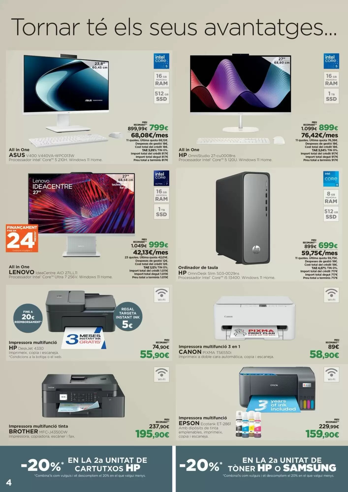 Folleto promocional de El Corte Inglés válido desde el 20/08/2026 - Página 4.