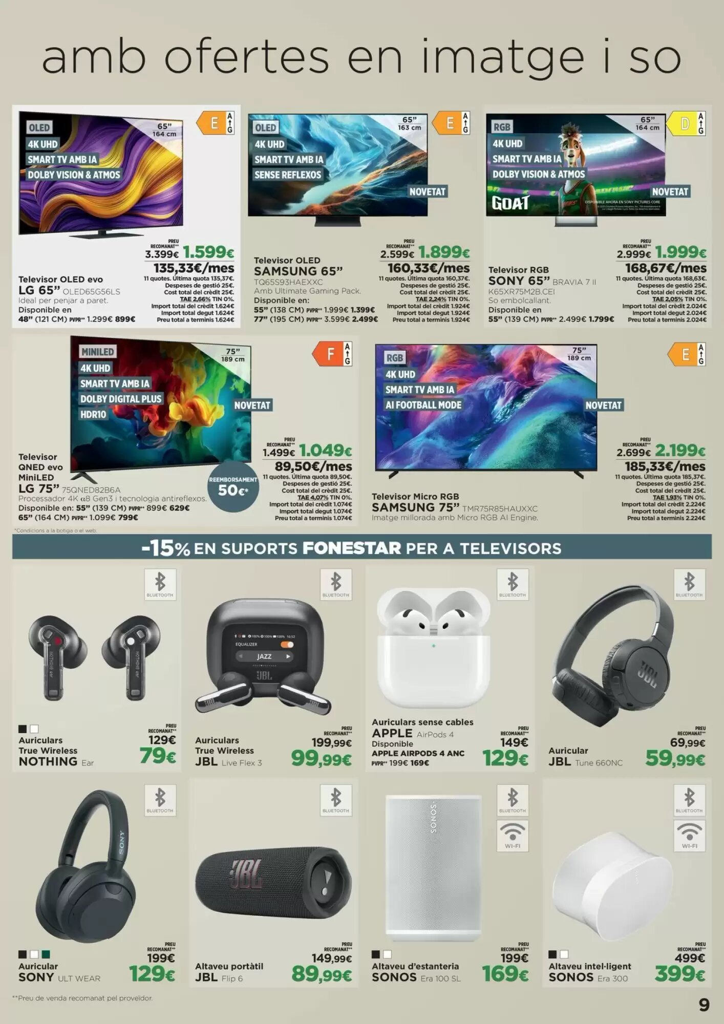 Folleto promocional de El Corte Inglés válido desde el 20/08/2026 - Página 9.