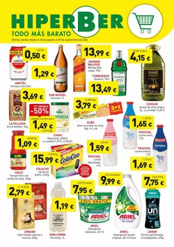 Folleto promocional de Hiperber válido desde el 20/08/2026