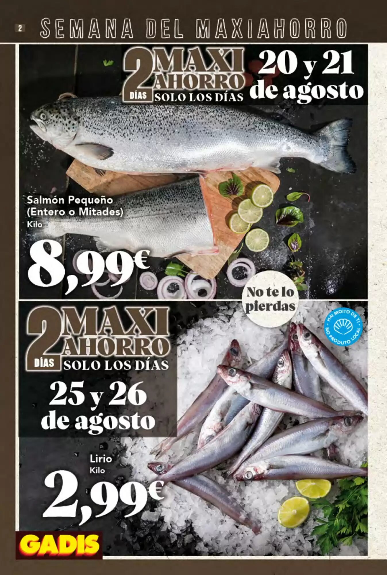 Folleto promocional de Gadis válido desde el 20/08/2026 - Página 2.