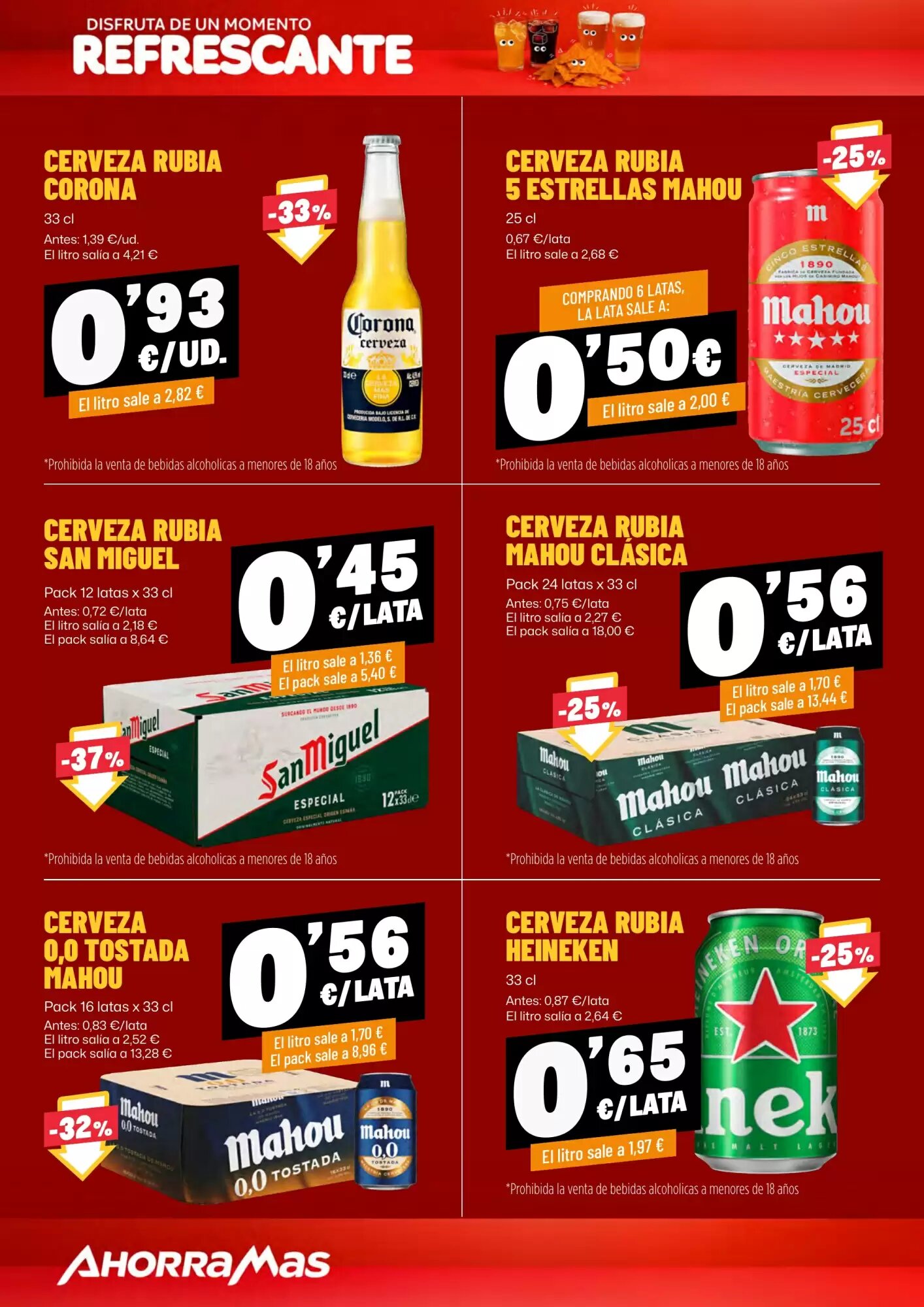 Folleto promocional de AhorraMas válido desde el 20/08/2026 - Página 16.