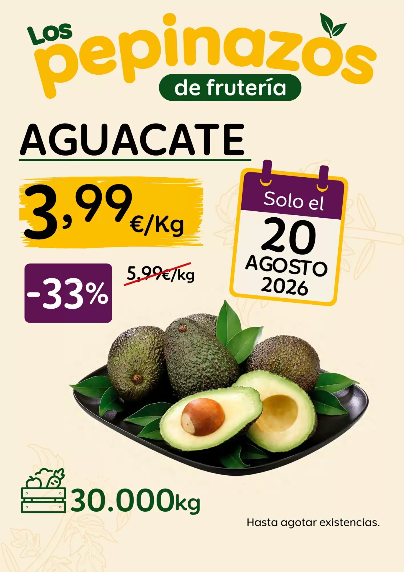 Folleto promocional de AhorraMas válido desde el 20/08/2026 - Página 4.
