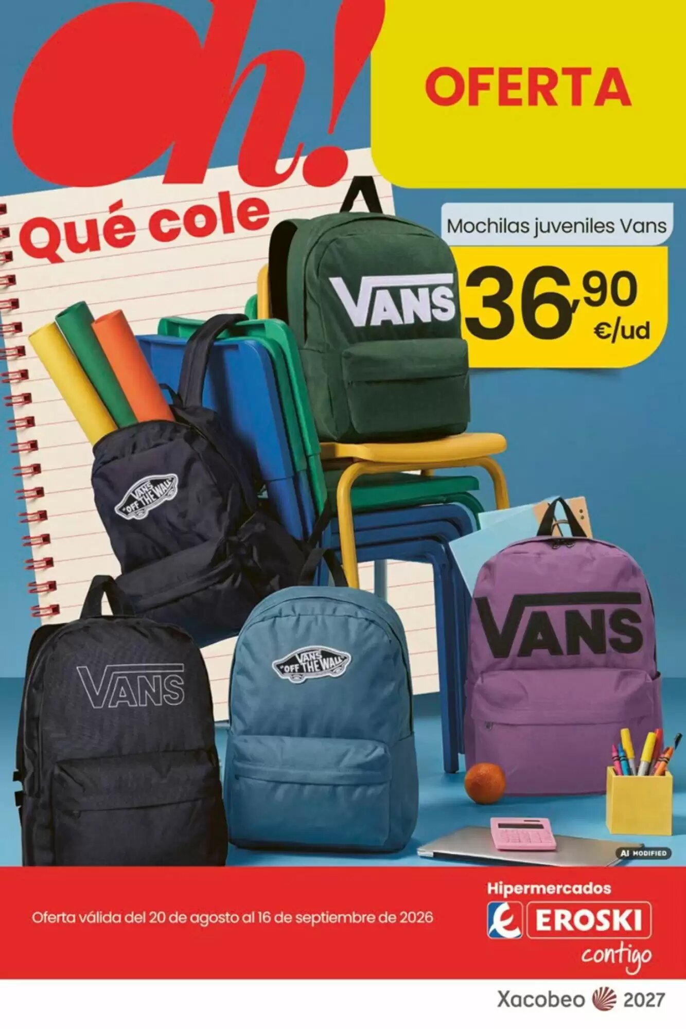 Folleto promocional de Eroski válido desde el 20/08/2026 - Página 1.