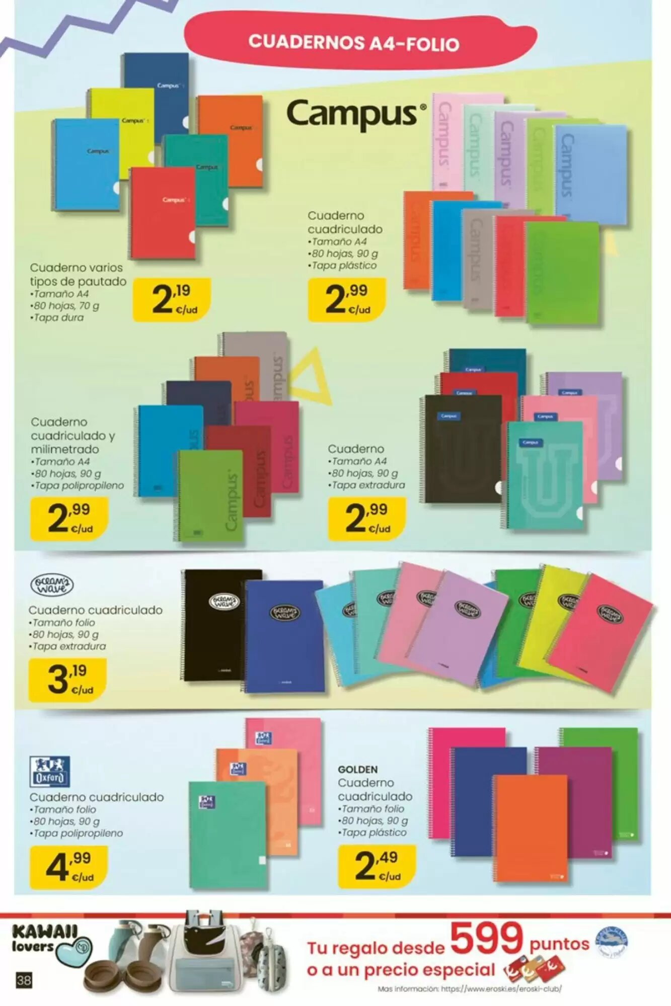 Folleto promocional de Eroski válido desde el 20/08/2026 - Página 38.