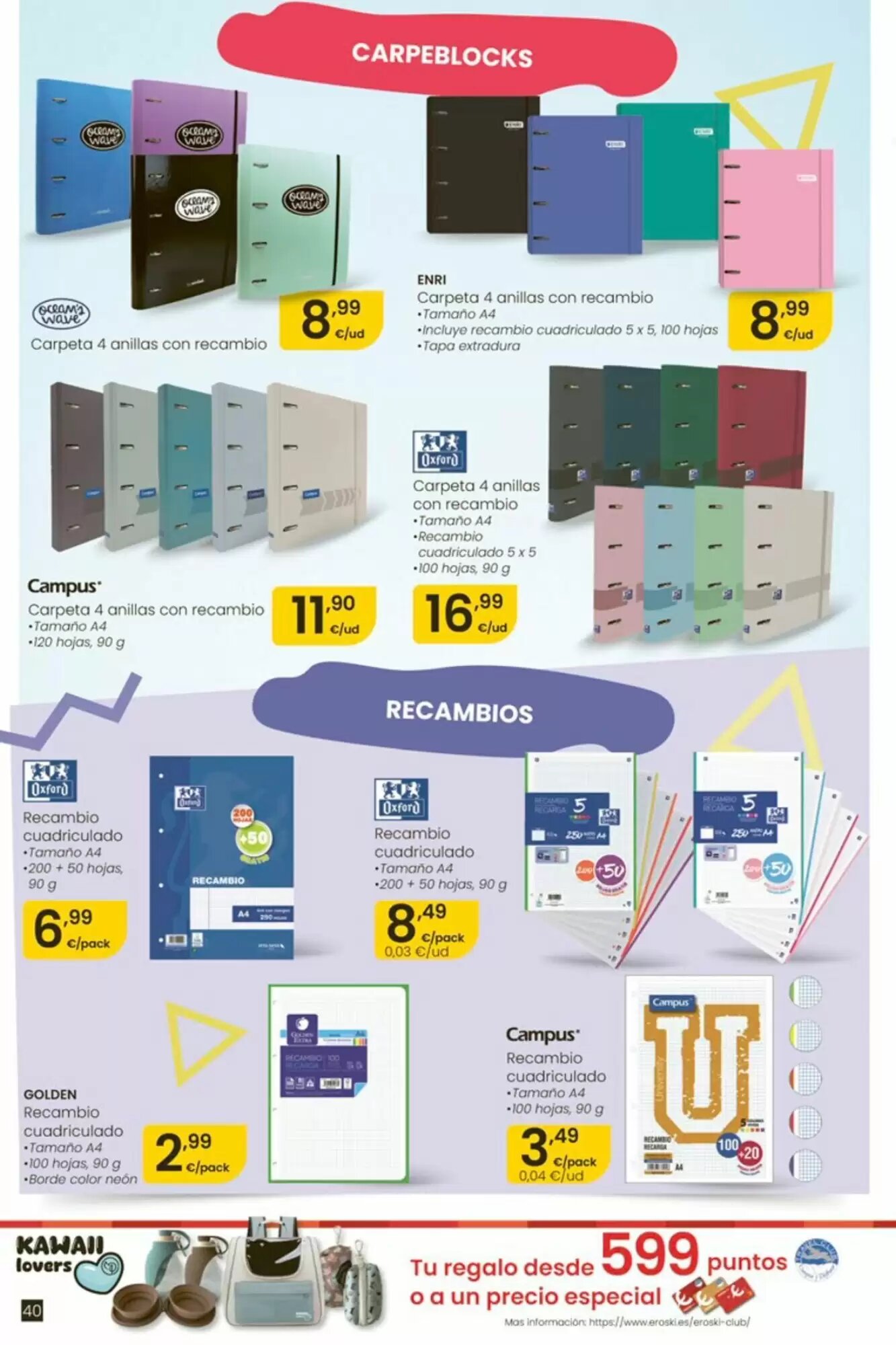 Folleto promocional de Eroski válido desde el 20/08/2026 - Página 40.
