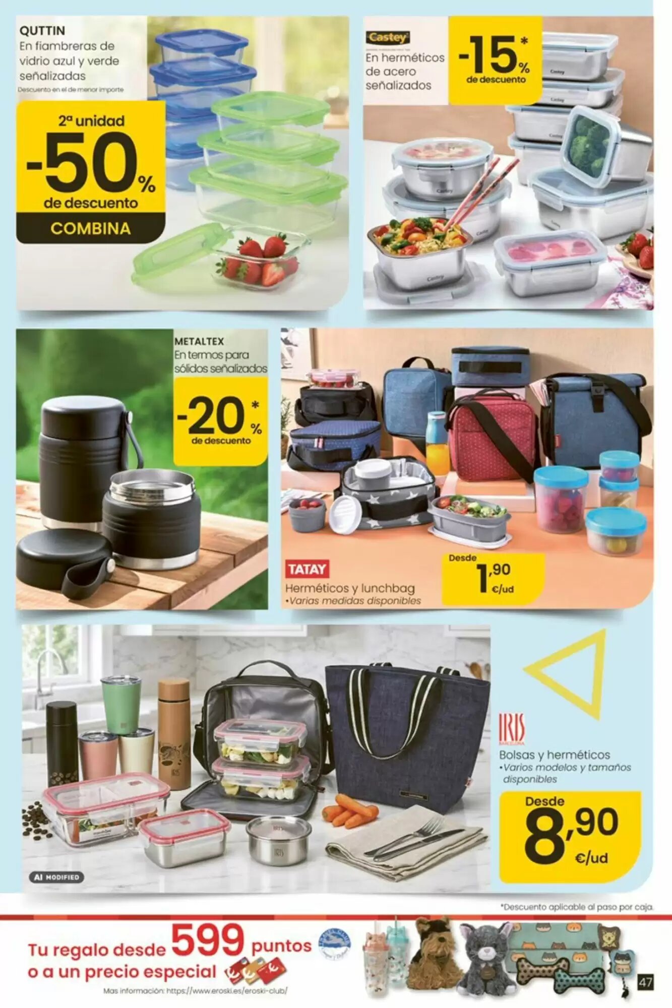 Folleto promocional de Eroski válido desde el 20/08/2026 - Página 47.