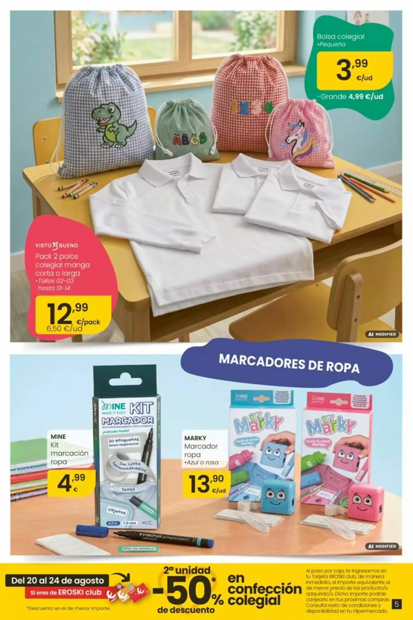 Folleto promocional de Eroski válido desde el 20/08/2026 - Página 5.