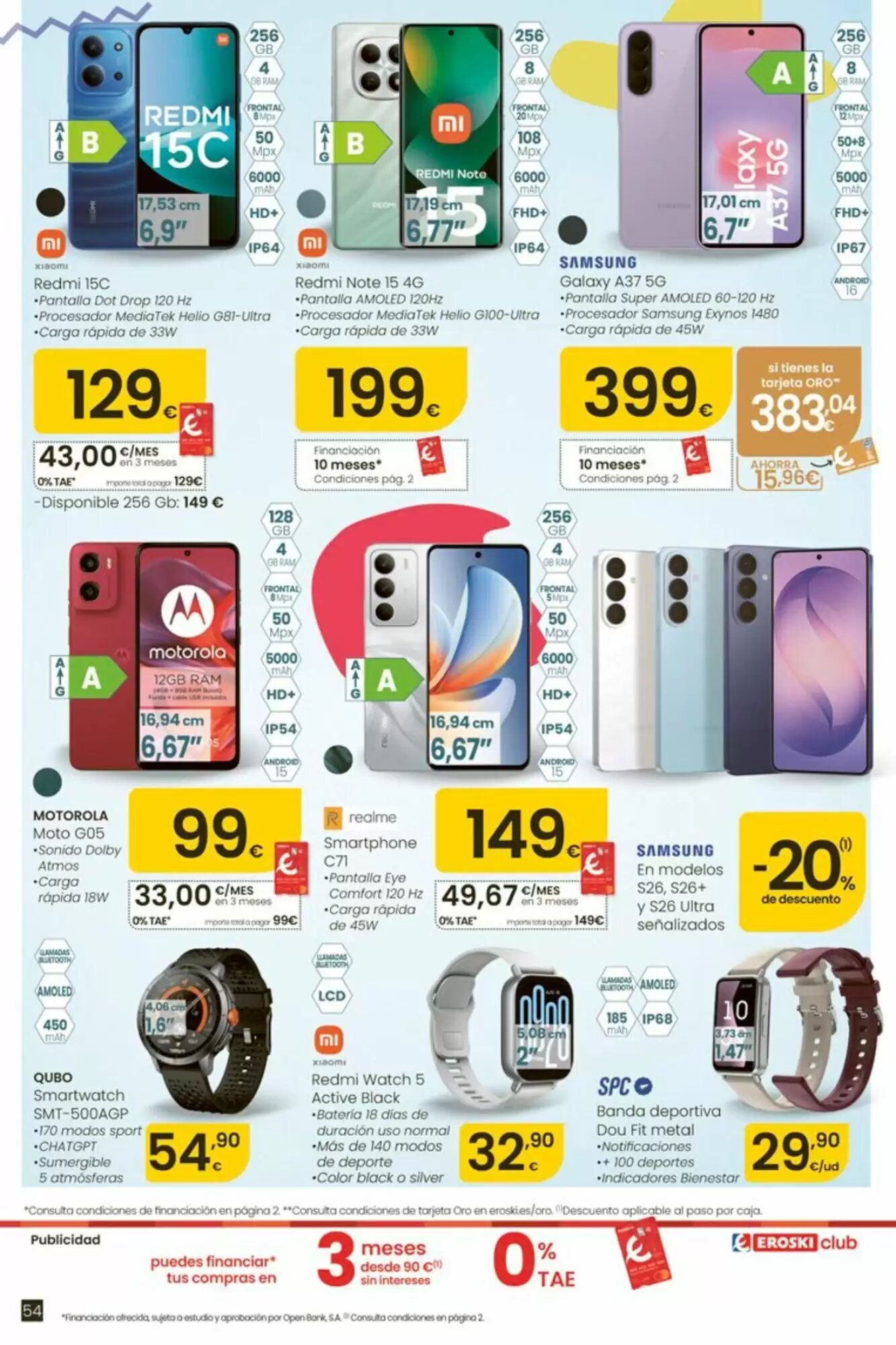 Folleto promocional de Eroski válido desde el 20/08/2026 - Página 54.