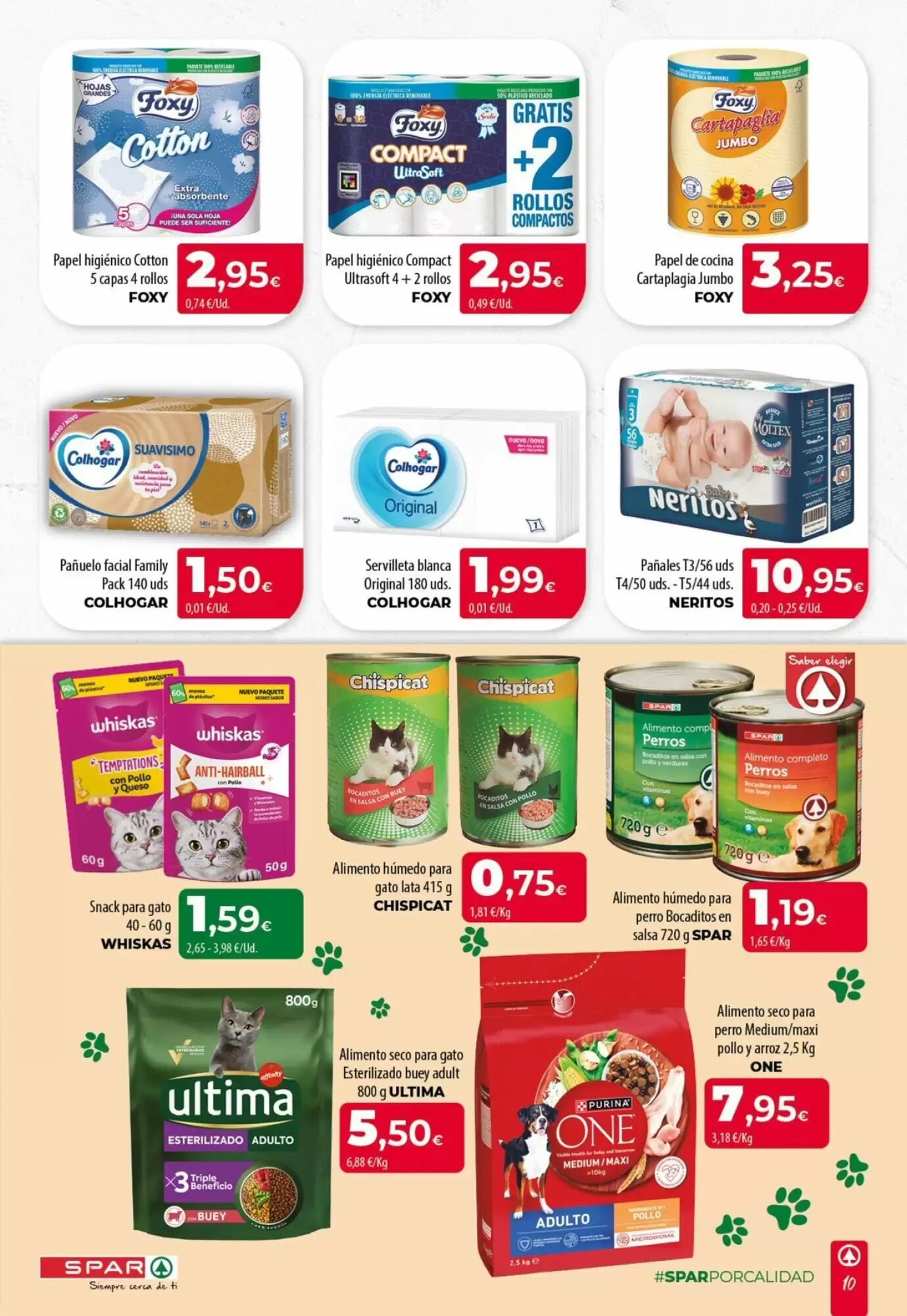 Folleto promocional de Spar Tenerife válido desde el 20/08/2026 - Página 10.