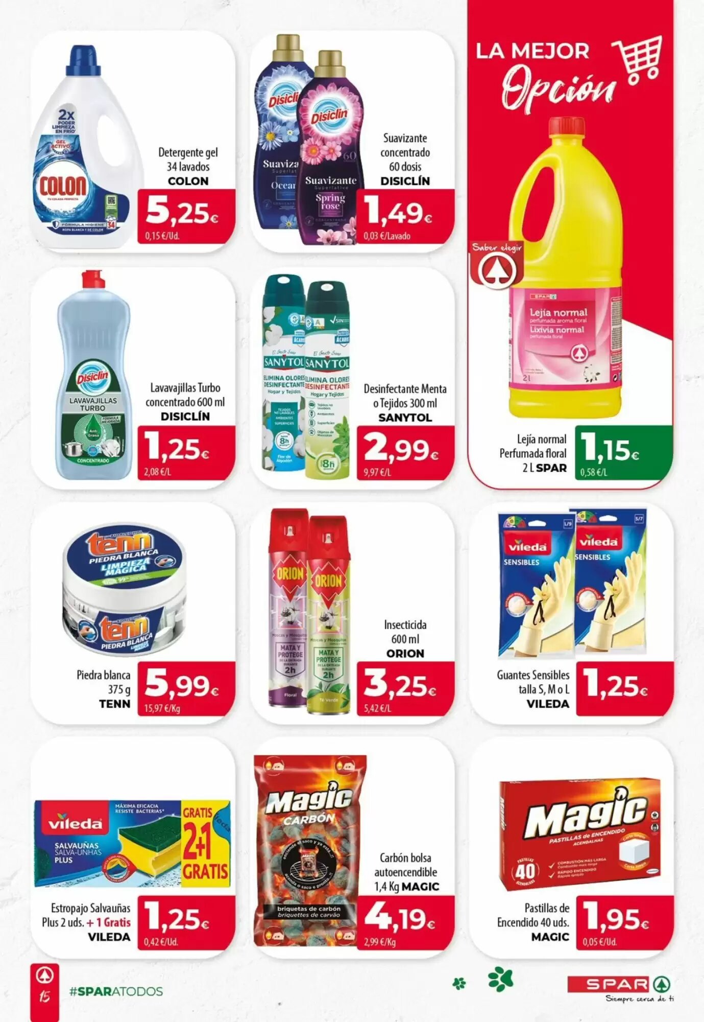Folleto promocional de Spar Tenerife válido desde el 20/08/2026 - Página 15.