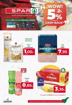 Folleto promocional de Spar Tenerife válido desde el 20/08/2026