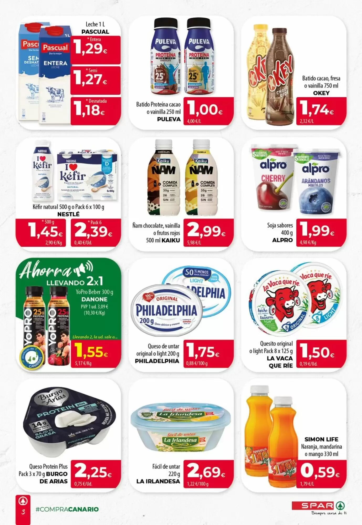 Folleto promocional de Spar Tenerife válido desde el 20/08/2026 - Página 3.