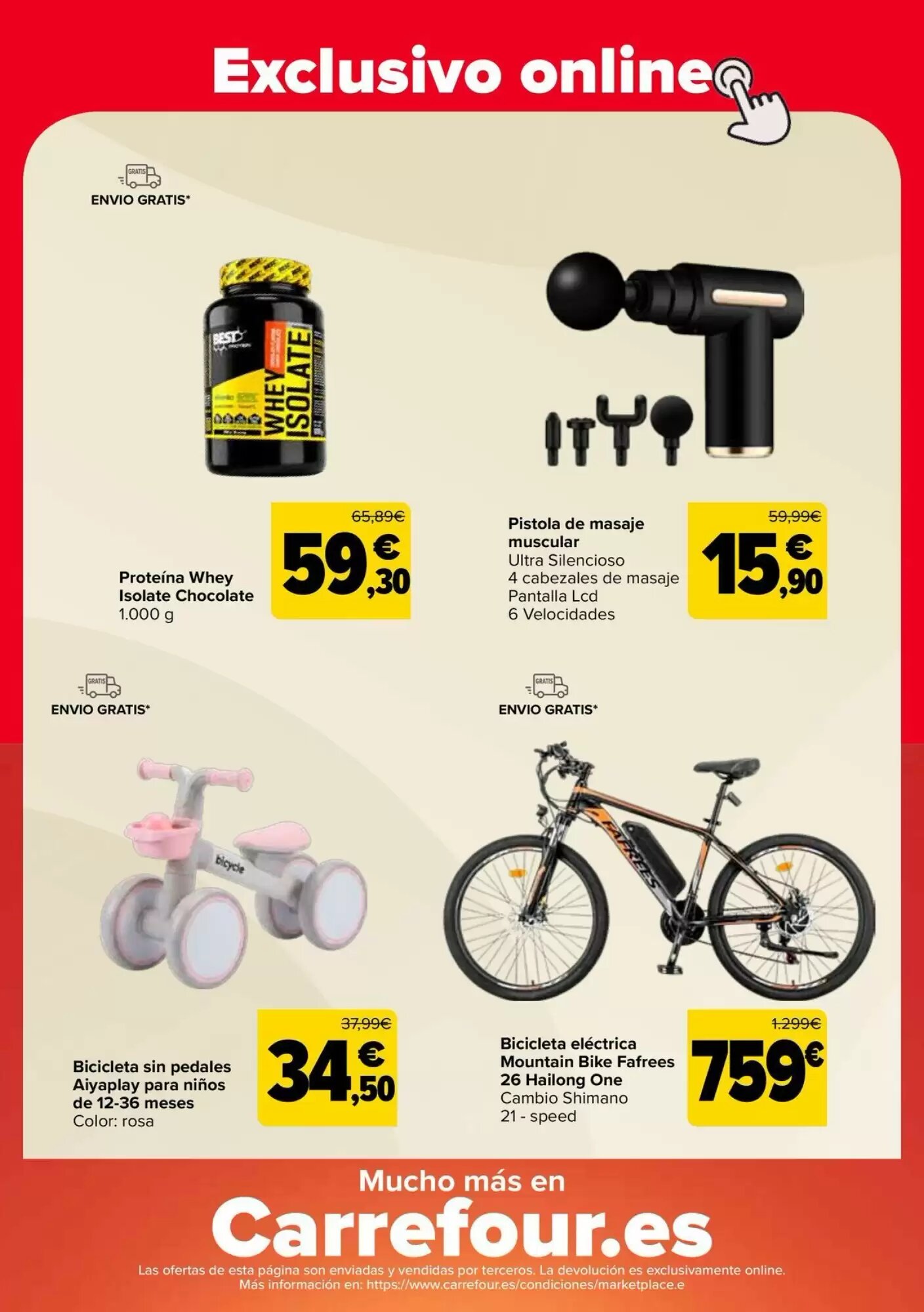 Folleto promocional de Carrefour válido desde el 21/08/2026 - Página 16.