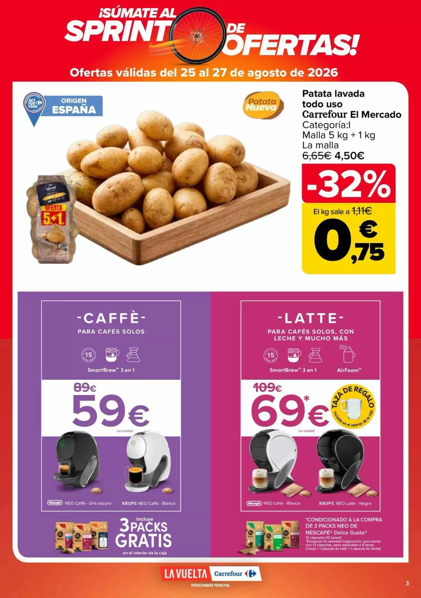 Folleto promocional de Carrefour válido desde el 21/08/2026 - Página 3.