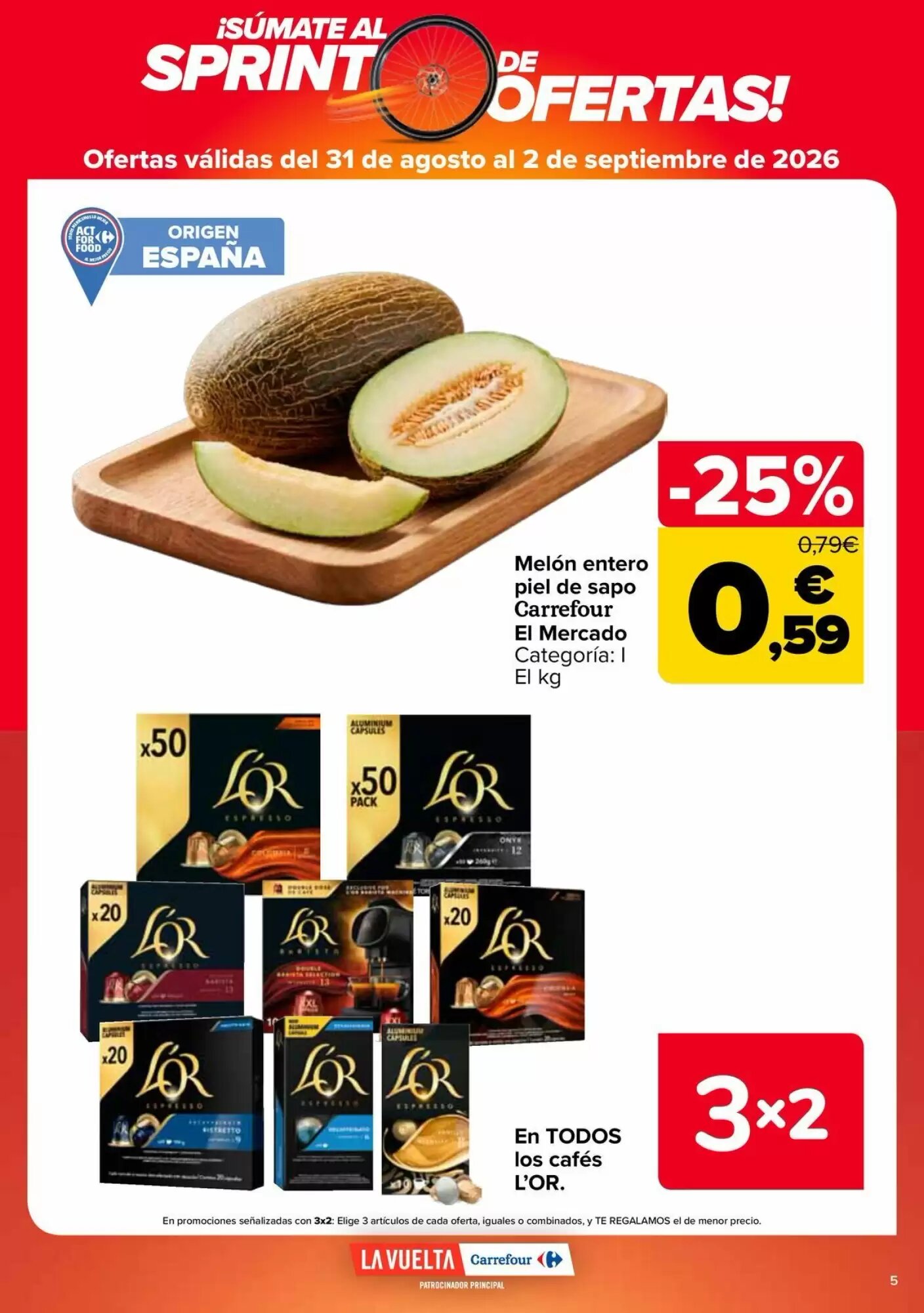 Folleto promocional de Carrefour válido desde el 21/08/2026 - Página 5.
