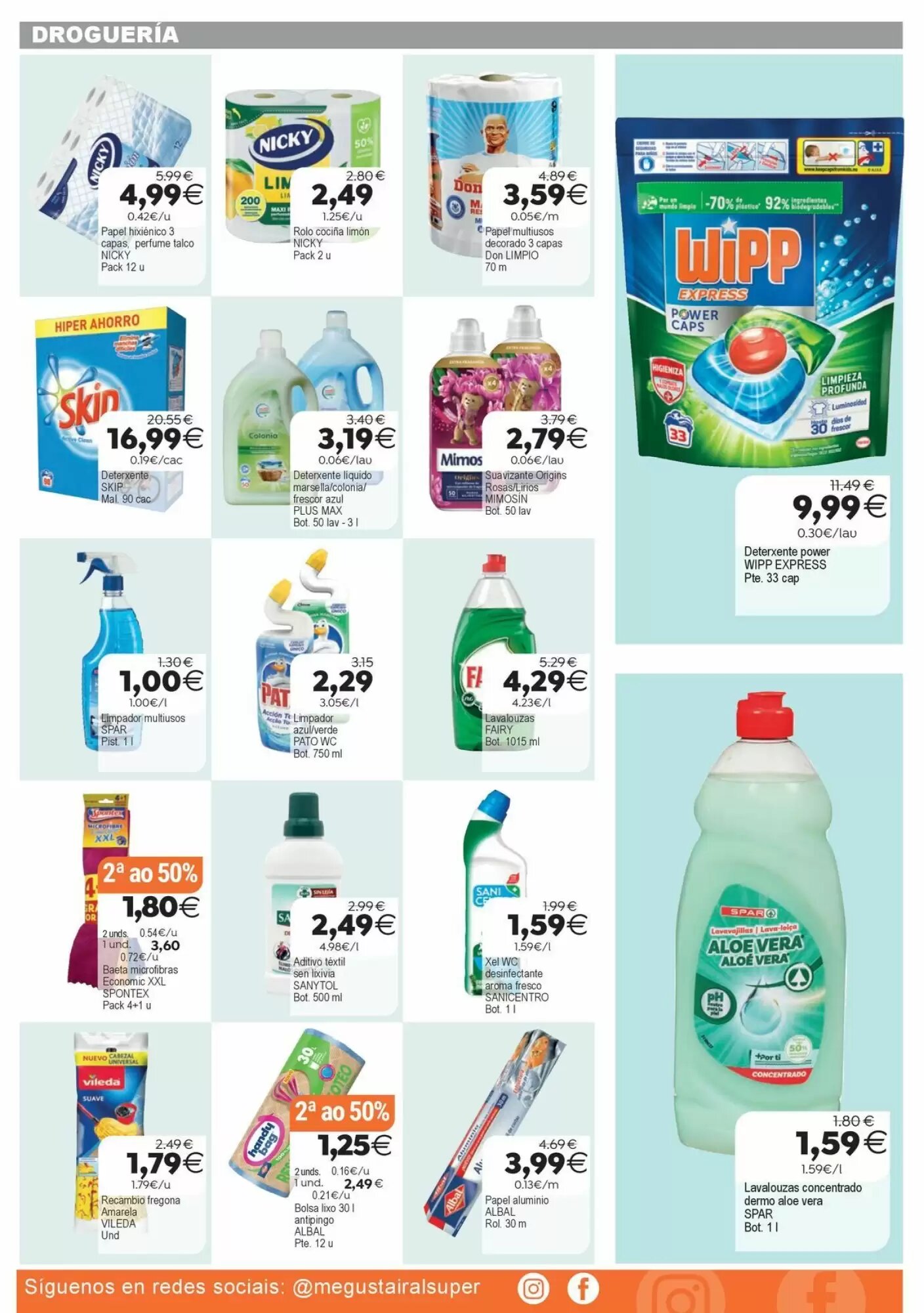 Folleto promocional de Supermercados Aquí válido desde el 21/08/2026 - Página 7.