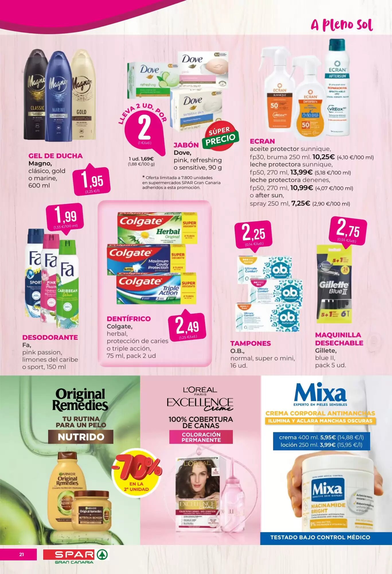 Folleto promocional de SPAR Gran Canaria válido desde el 21/08/2026 - Página 21.