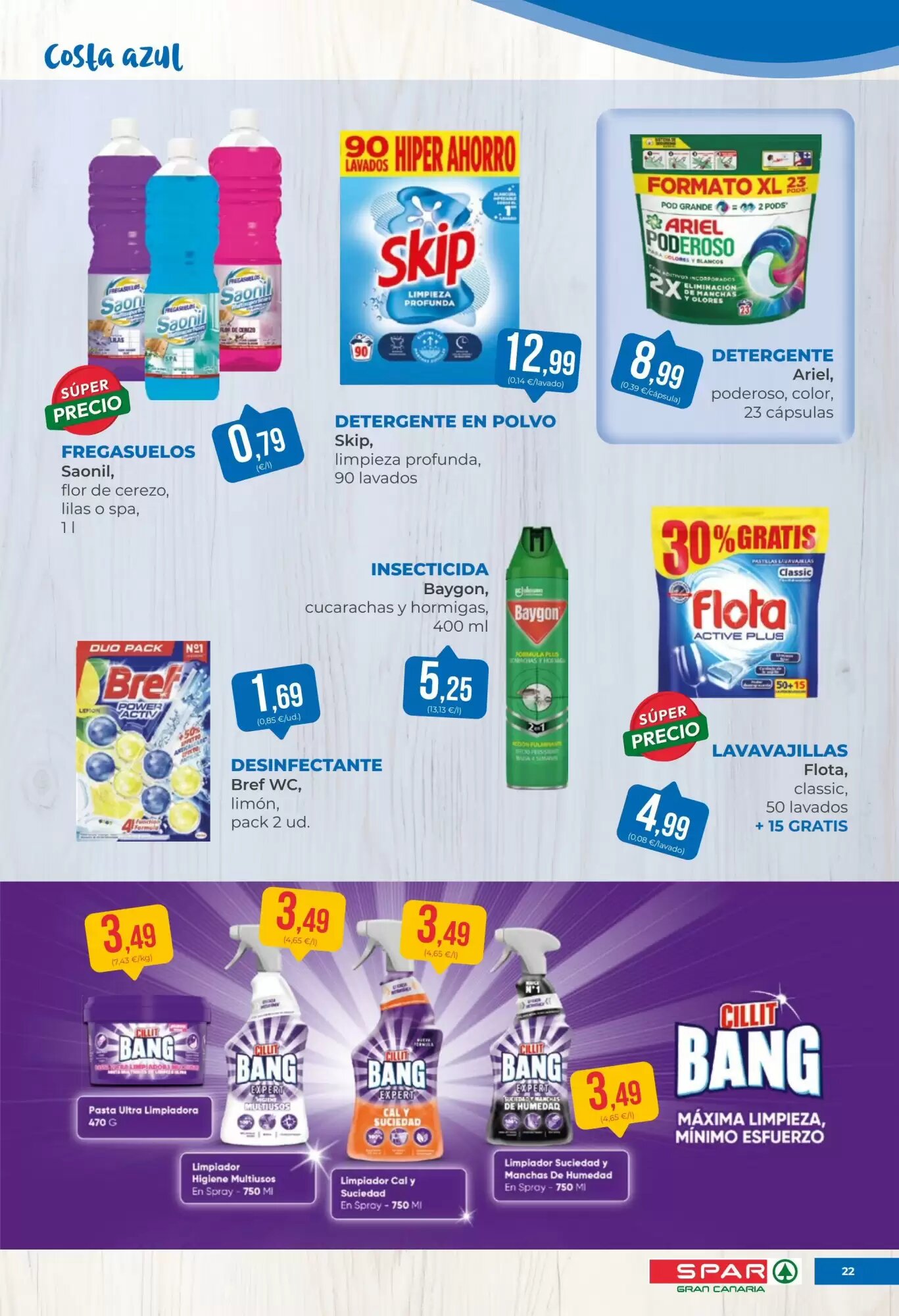 Folleto promocional de SPAR Gran Canaria válido desde el 21/08/2026 - Página 22.
