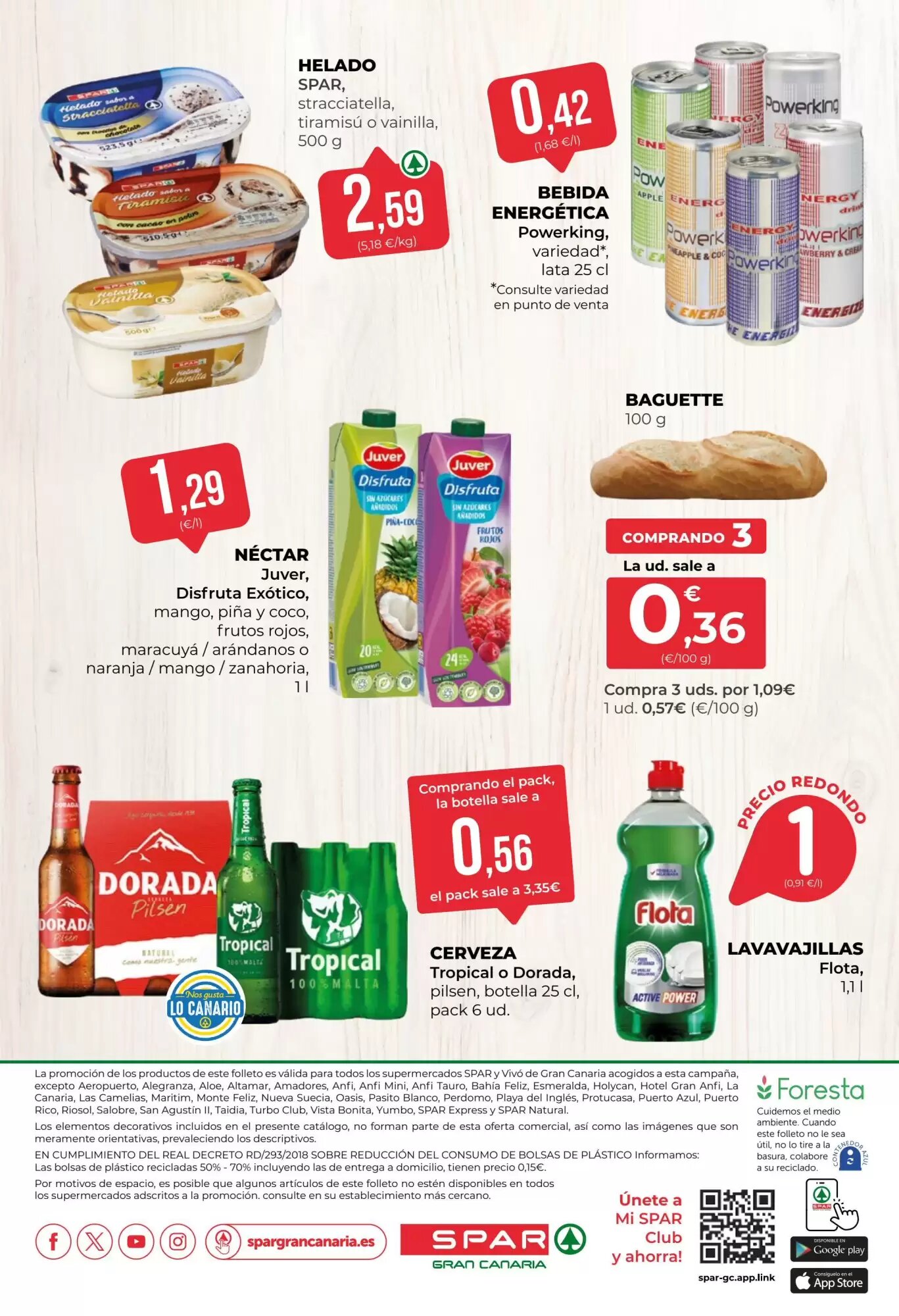 Folleto promocional de SPAR Gran Canaria válido desde el 21/08/2026 - Página 24.
