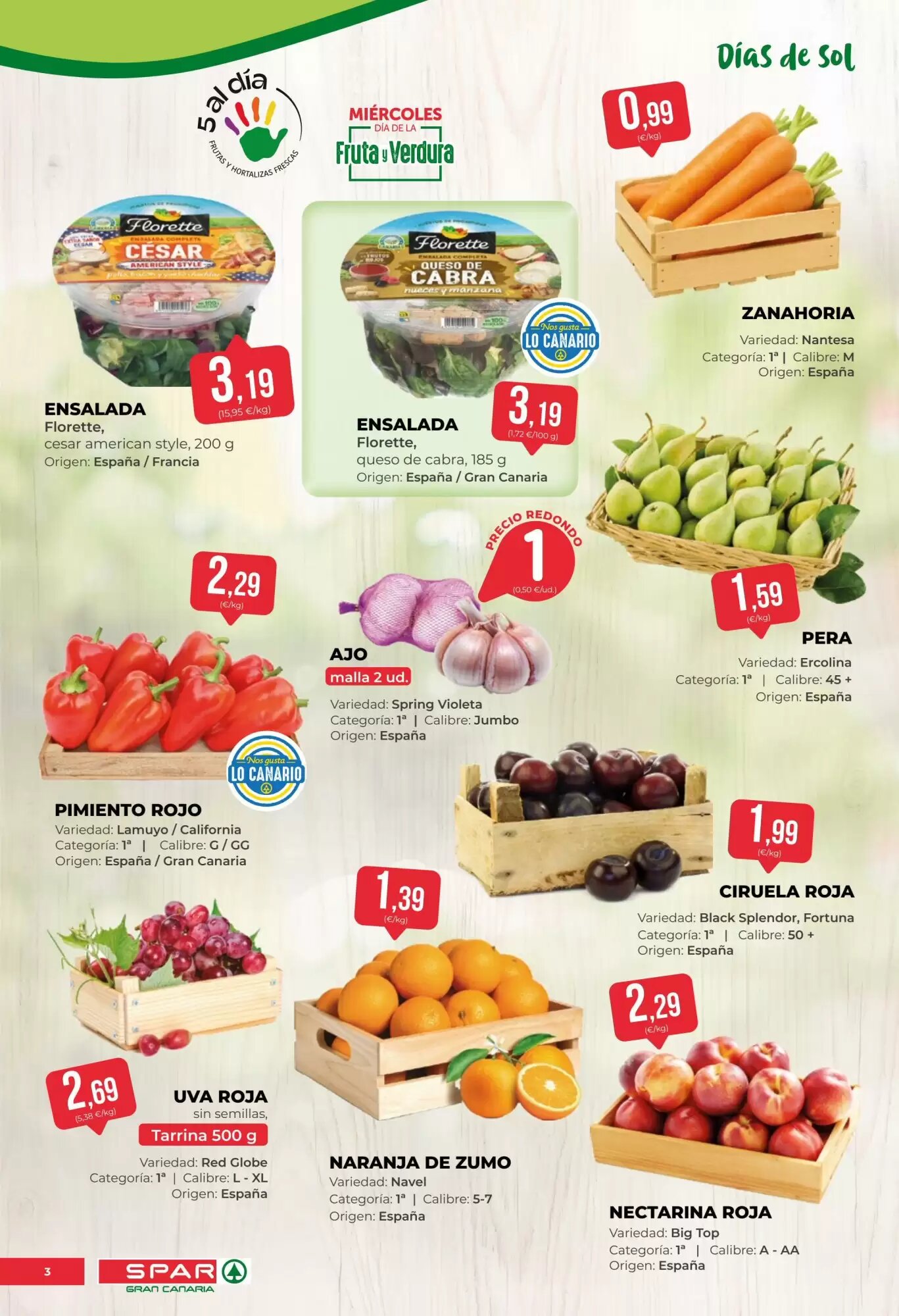 Folleto promocional de SPAR Gran Canaria válido desde el 21/08/2026 - Página 3.