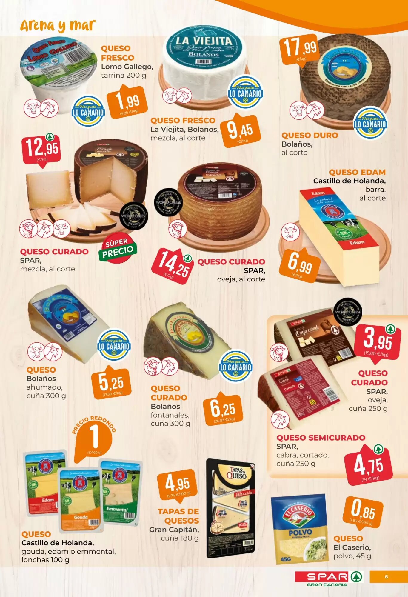 Folleto promocional de SPAR Gran Canaria válido desde el 21/08/2026 - Página 6.