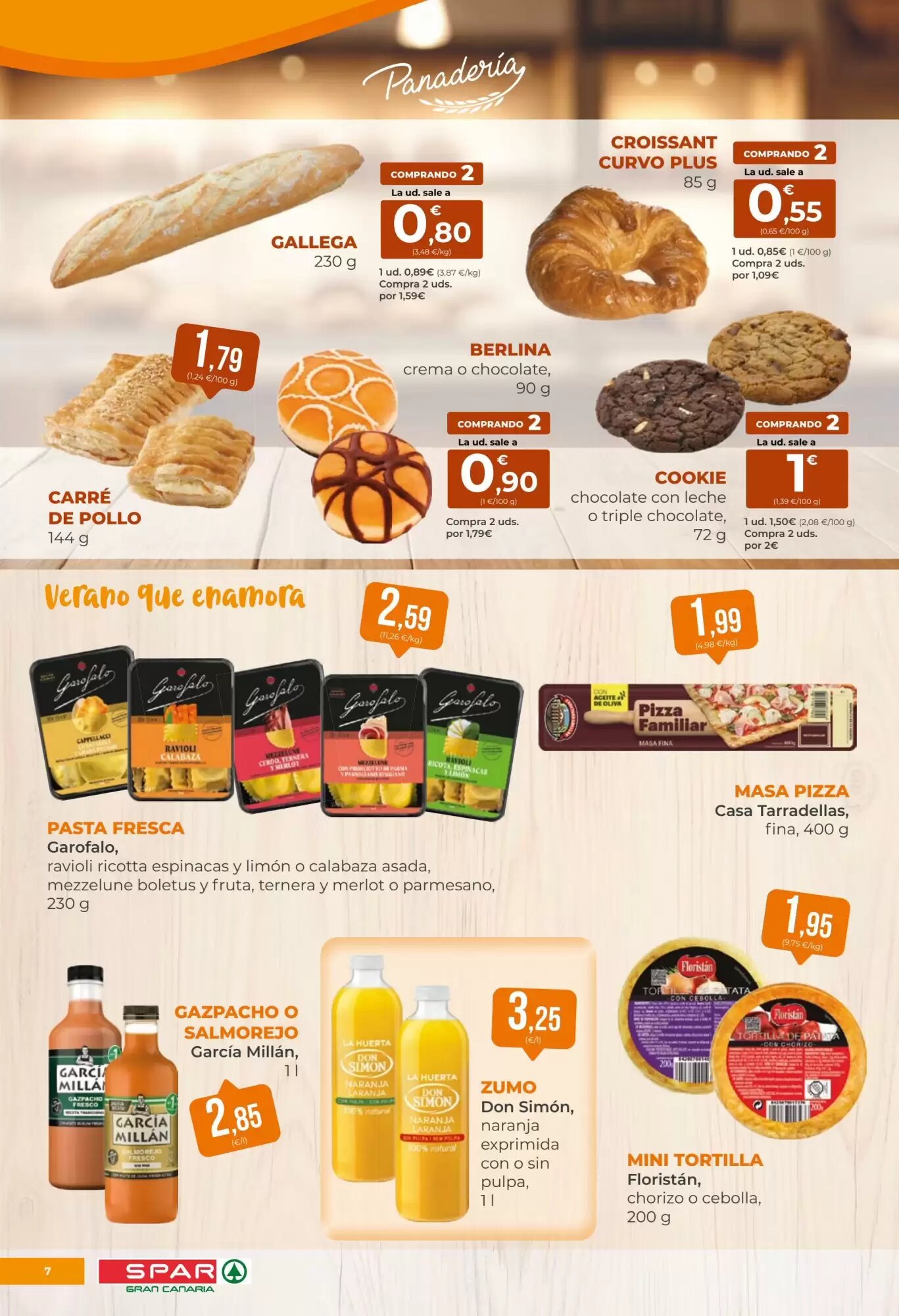 Folleto promocional de SPAR Gran Canaria válido desde el 21/08/2026 - Página 7.