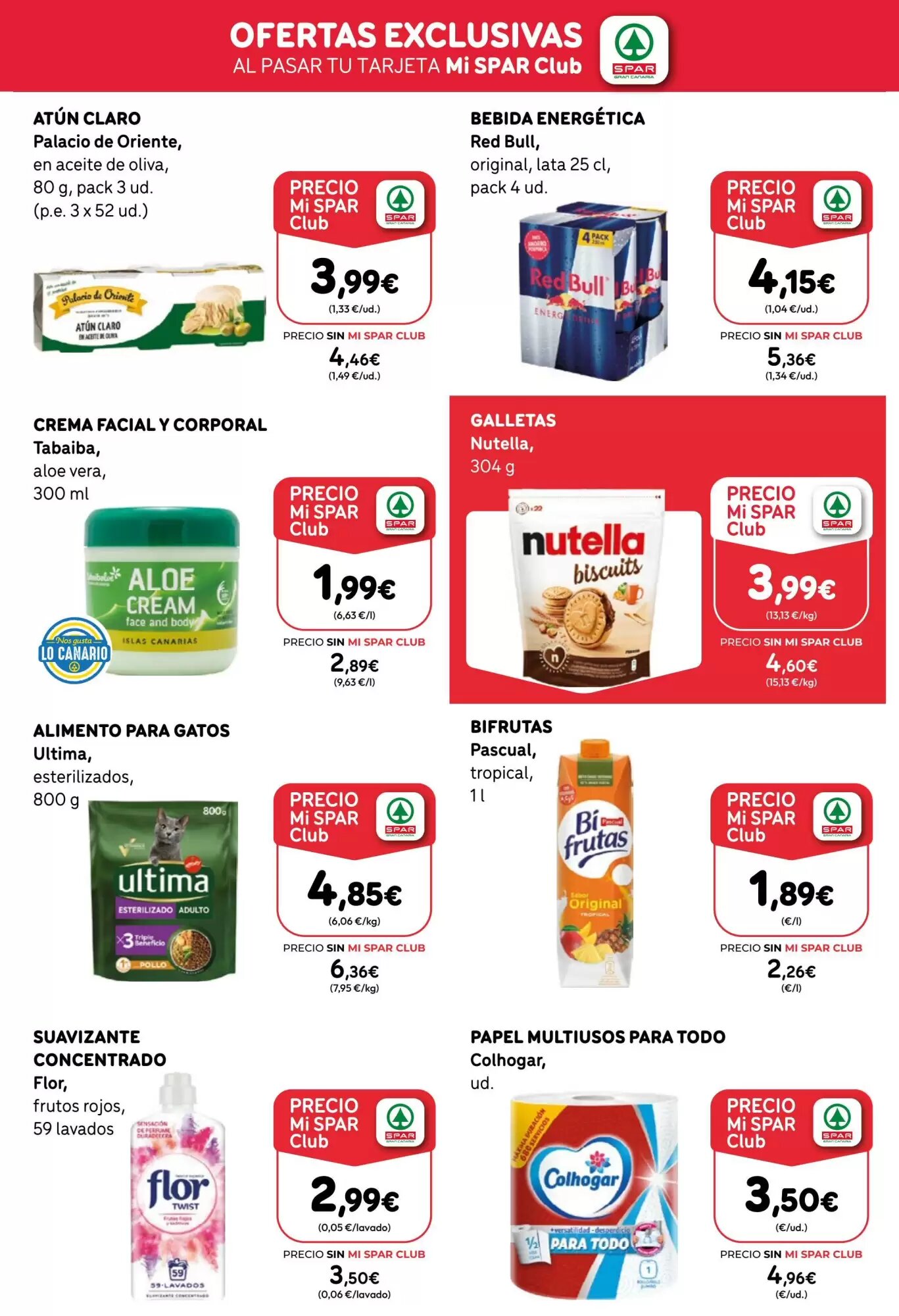 Folleto promocional de SPAR Gran Canaria válido desde el 21/08/2026 - Página 8.