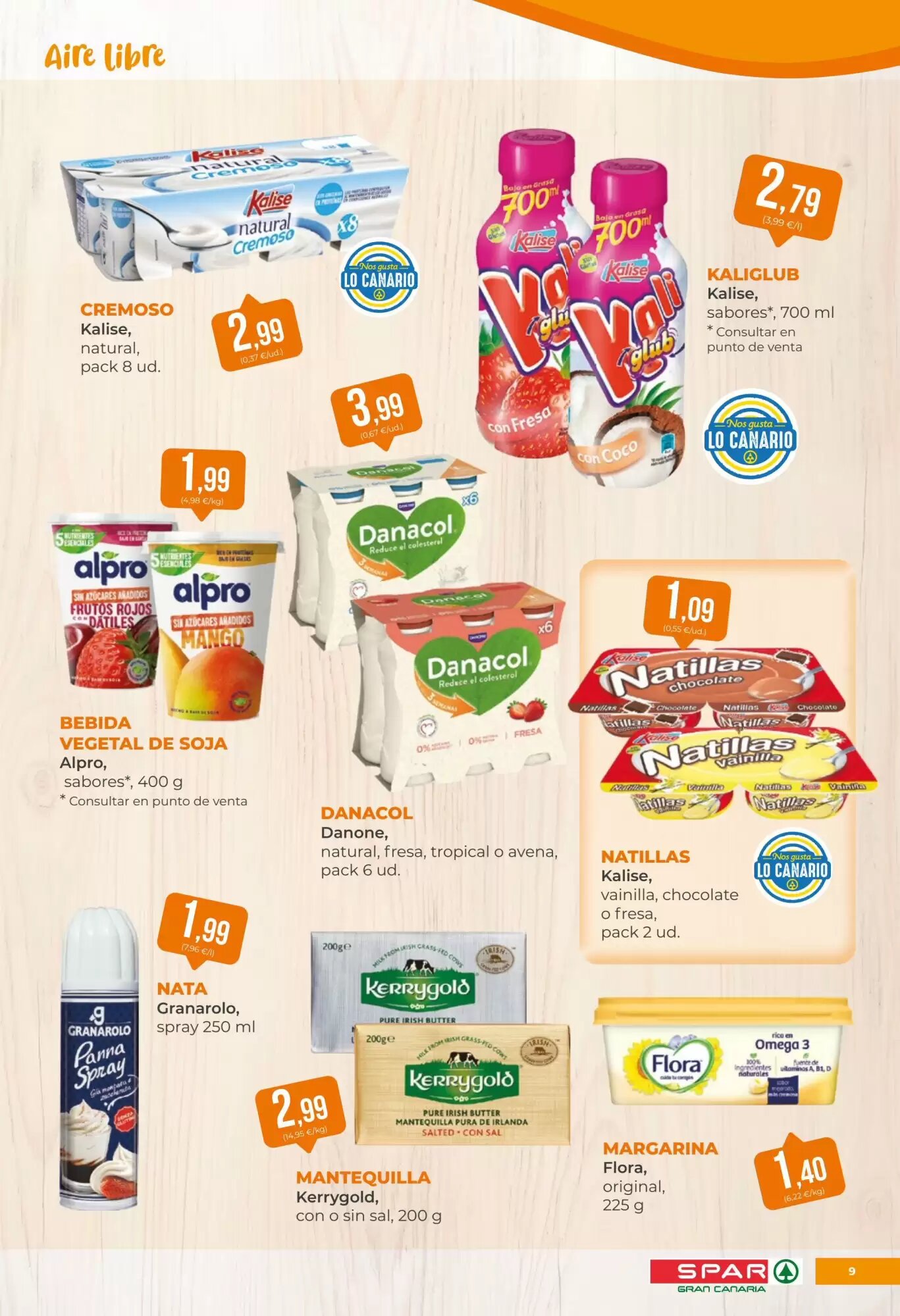 Folleto promocional de SPAR Gran Canaria válido desde el 21/08/2026 - Página 9.