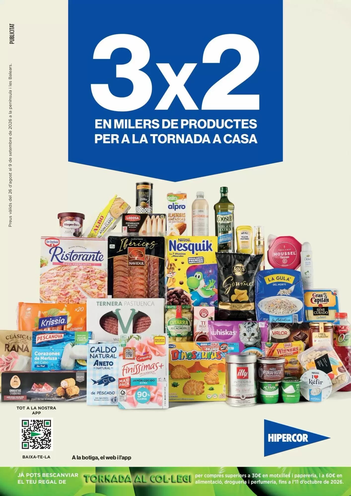 Folleto promocional de Carrefour válido desde el 21/08/2026 - Página 1.