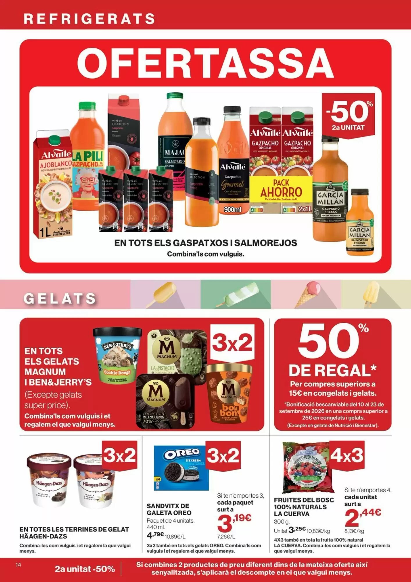 Folleto promocional de Carrefour válido desde el 21/08/2026 - Página 14.