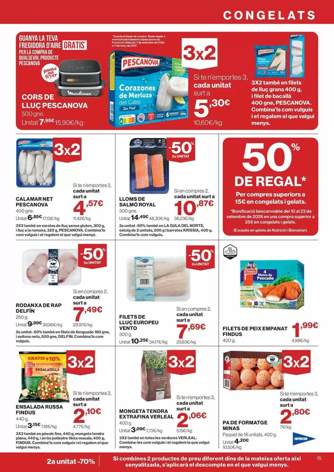 Folleto promocional de Carrefour válido desde el 21/08/2026 - Página 15.